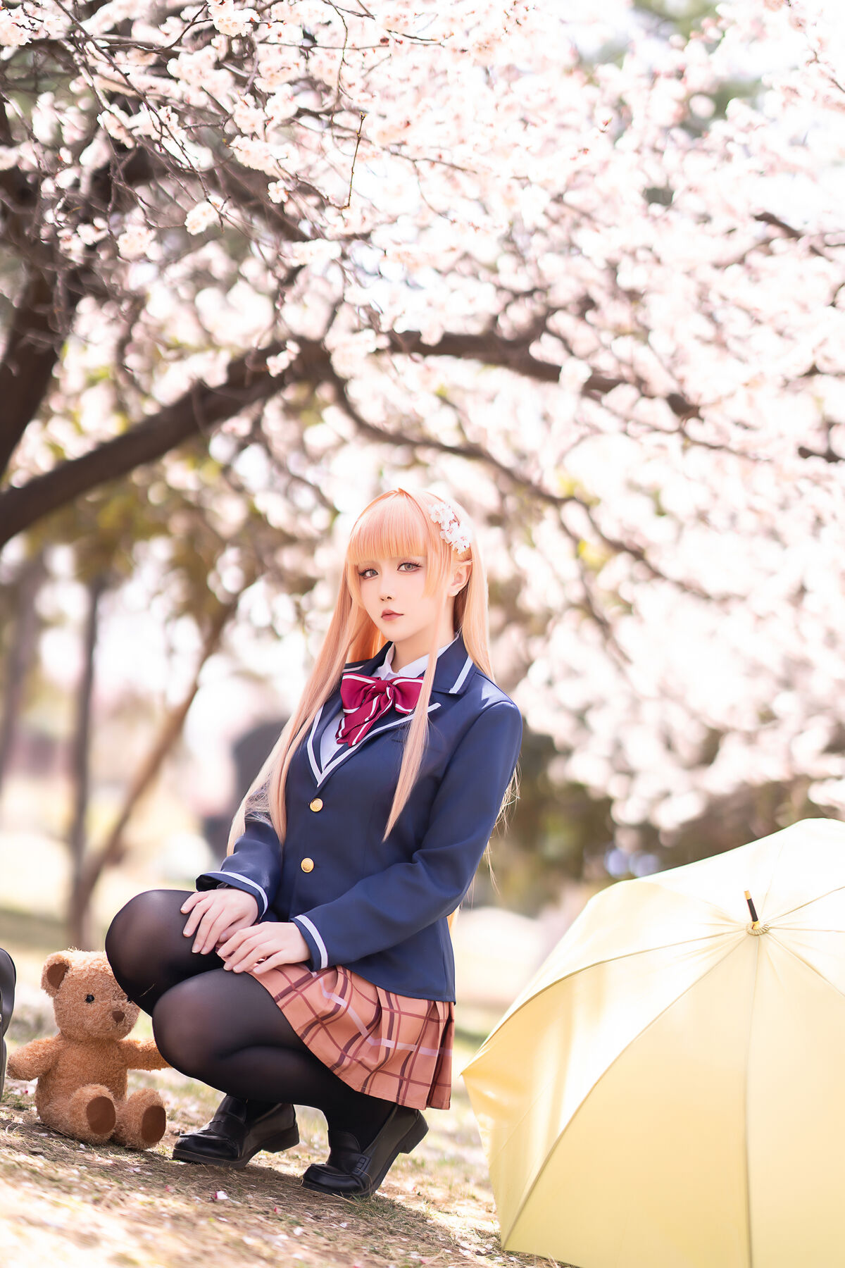 Coser@星之迟迟Hoshilily – 2024年04月计划赠品 邻家的天使同学-椎名真昼