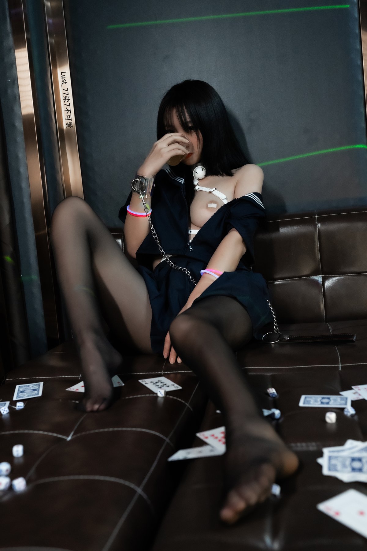 Coser@柒柒要乖哦 – 反差JK少女 B