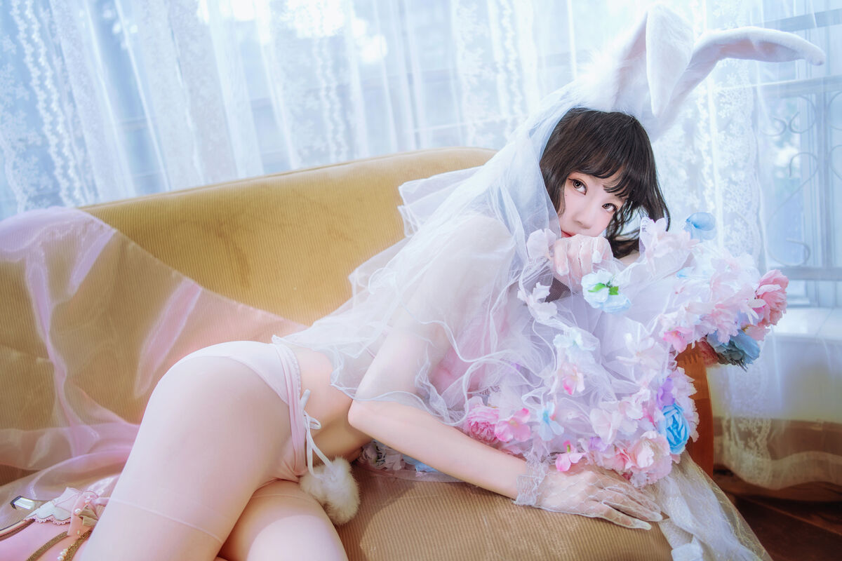 Coser@桜桃喵 – 花嫁兔