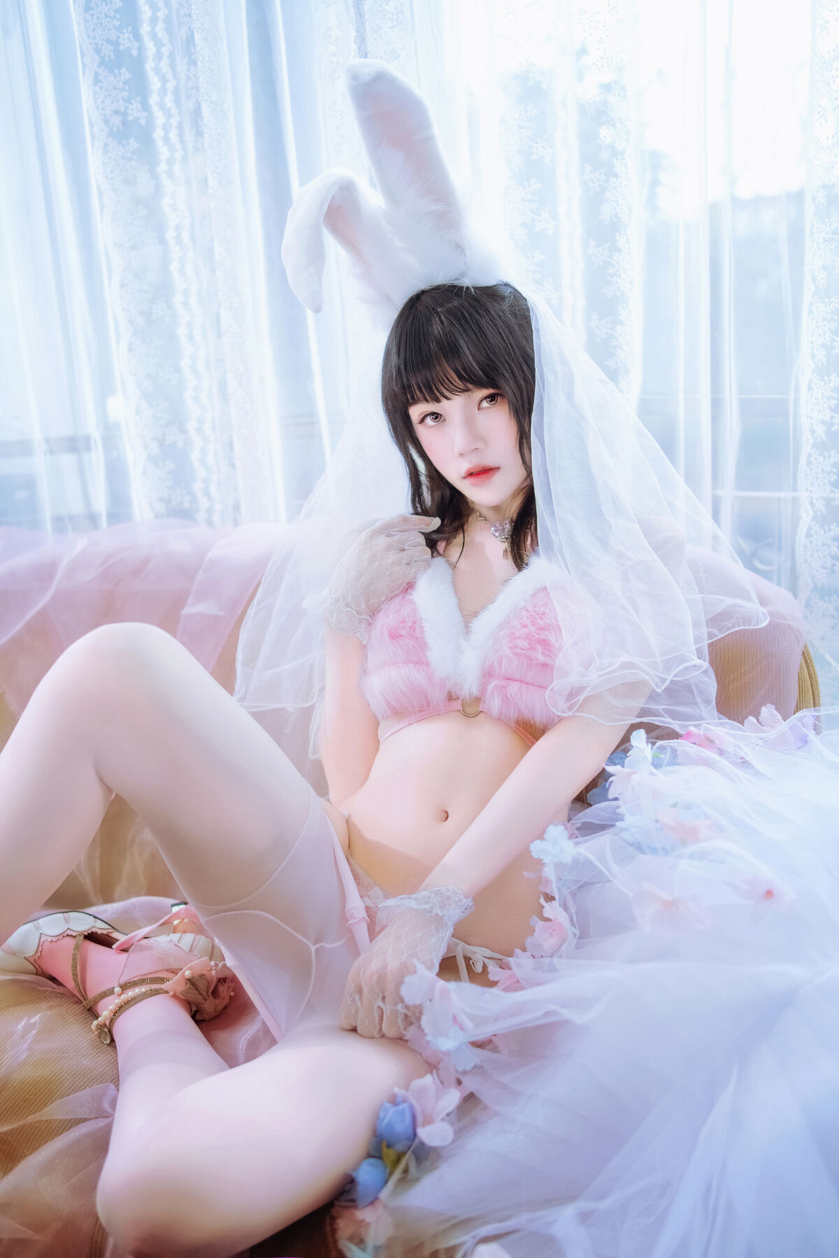 Coser@桜桃喵 – 花嫁兔