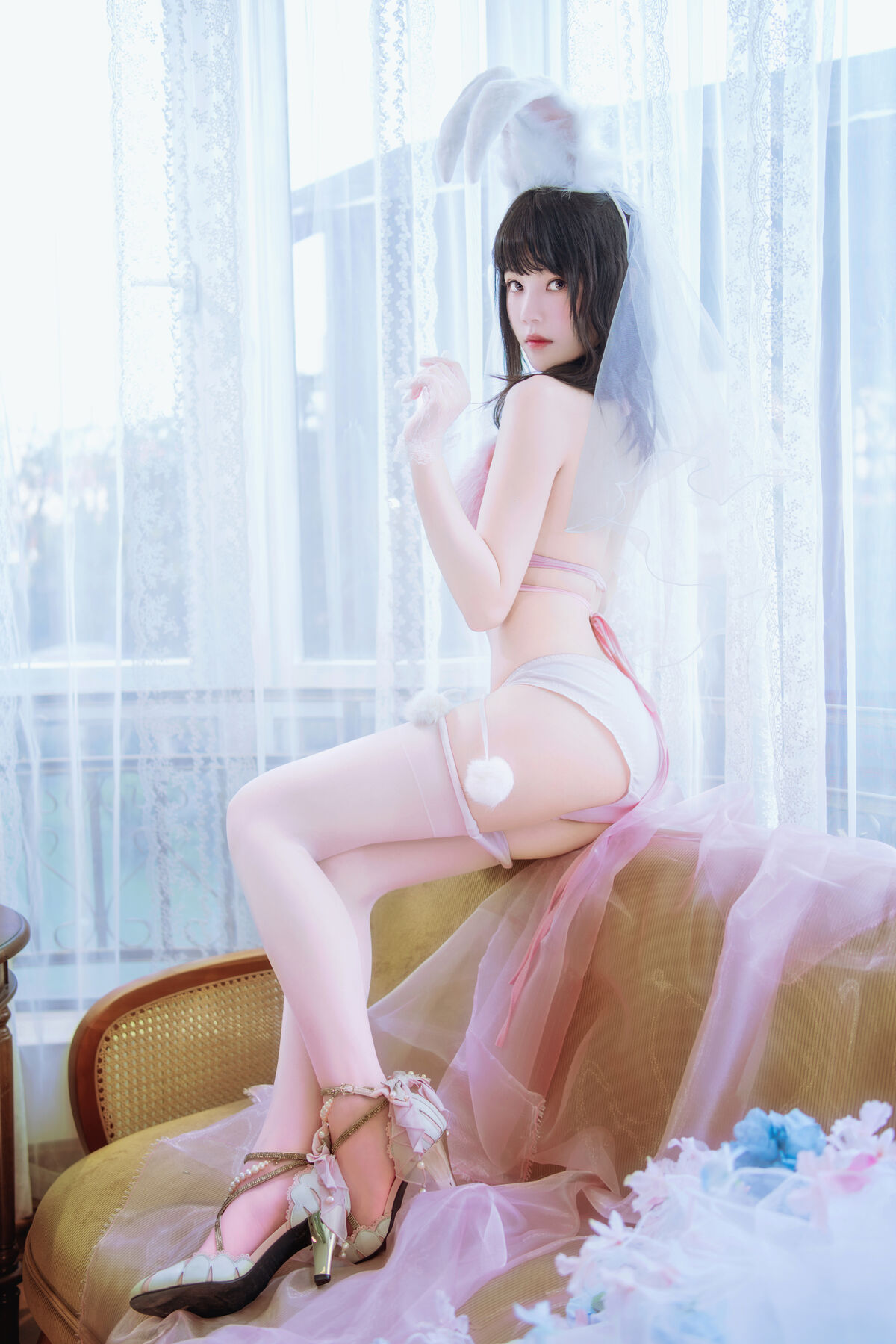 Coser@桜桃喵 – 花嫁兔