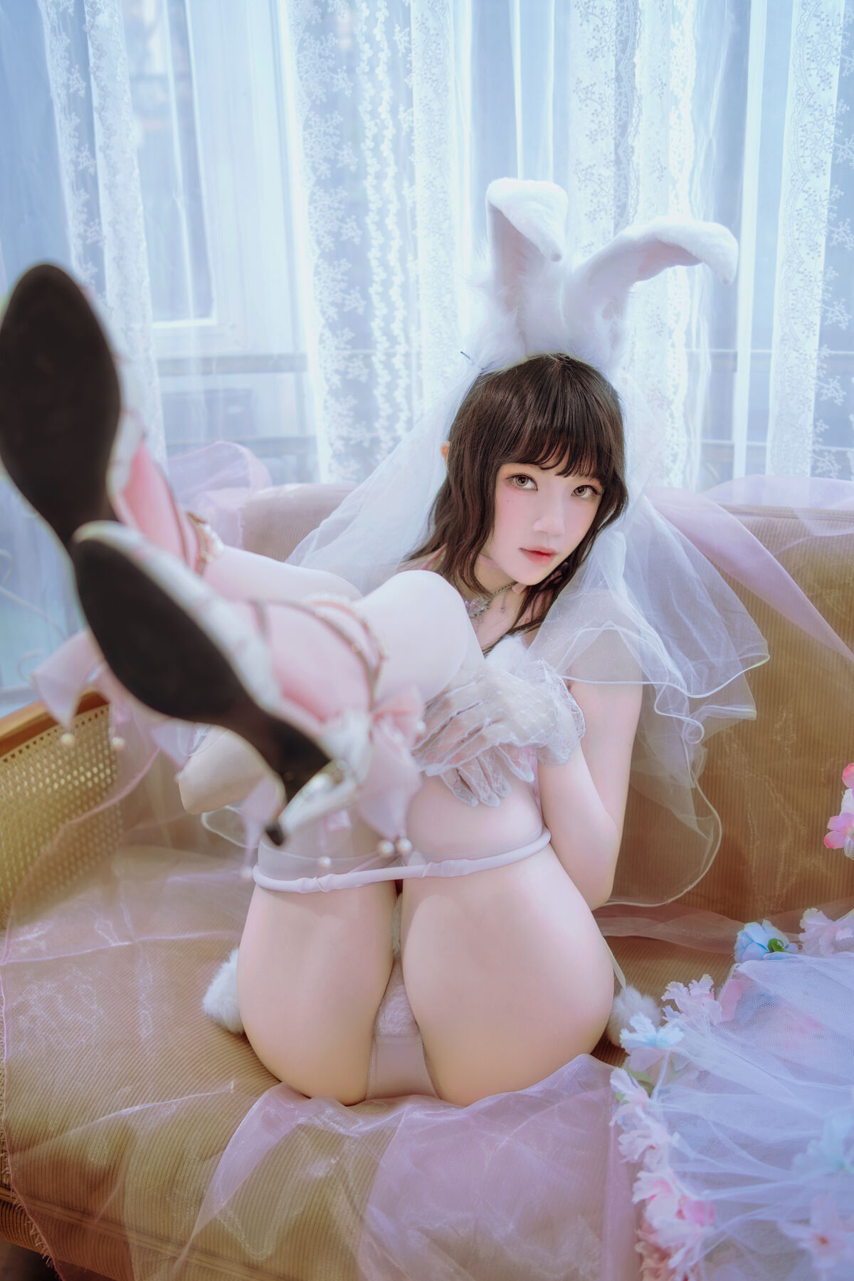 Coser@桜桃喵 – 花嫁兔