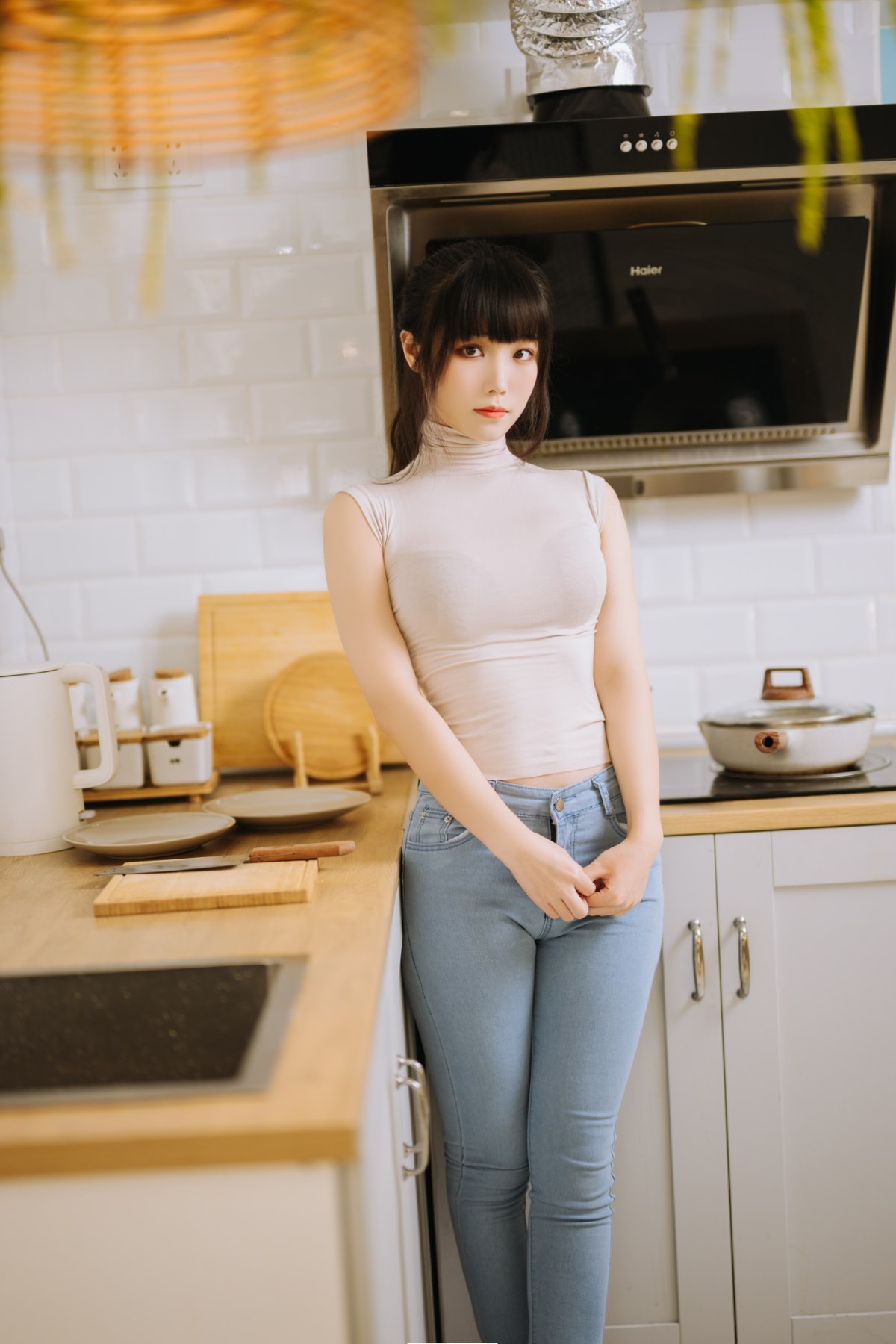 Coser@汪知子 Vol.009 姐姐的牛仔裤