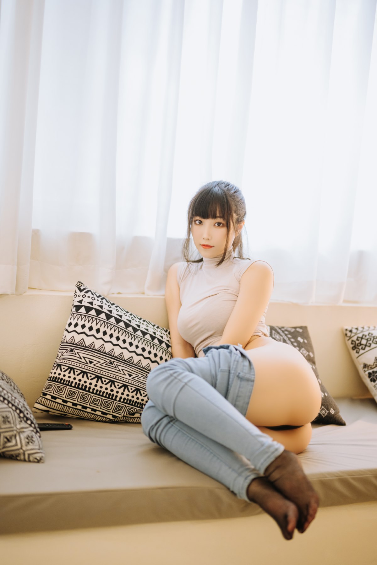 Coser@汪知子 Vol.009 姐姐的牛仔裤