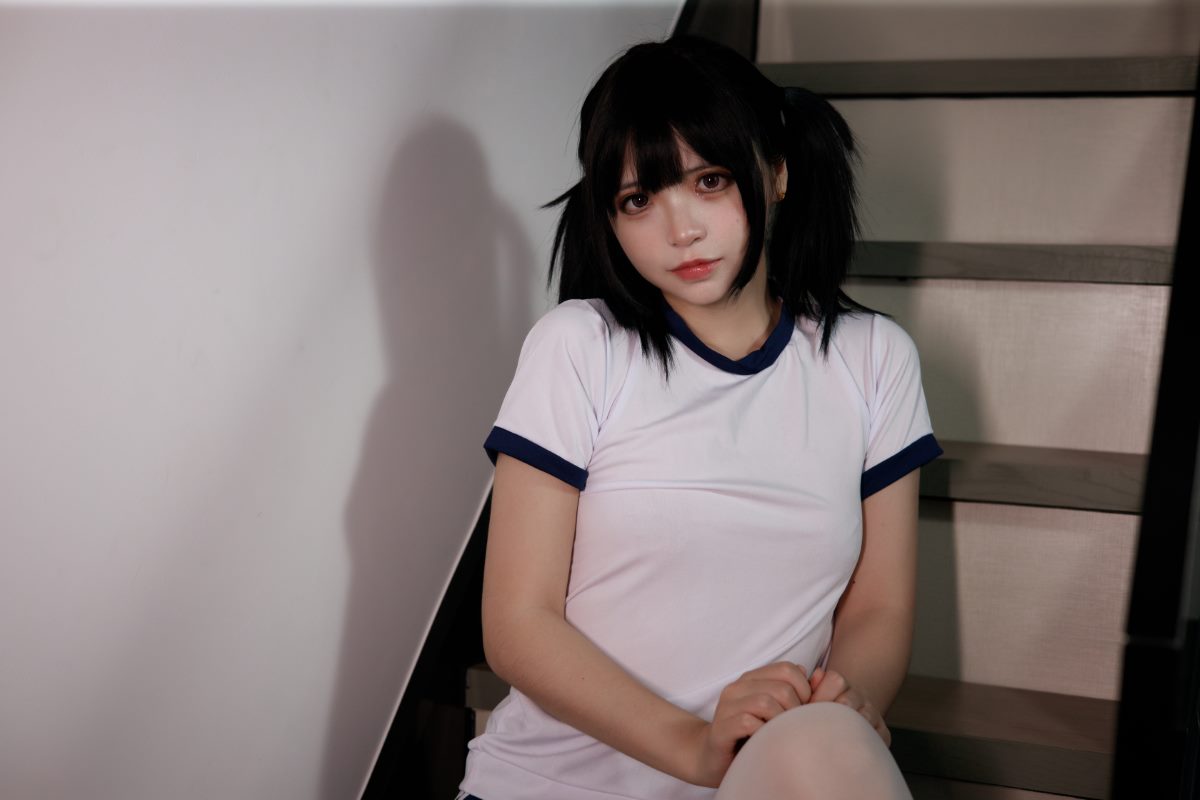 Coser@疯猫ss vol.083 白色情人节福袋 体操服