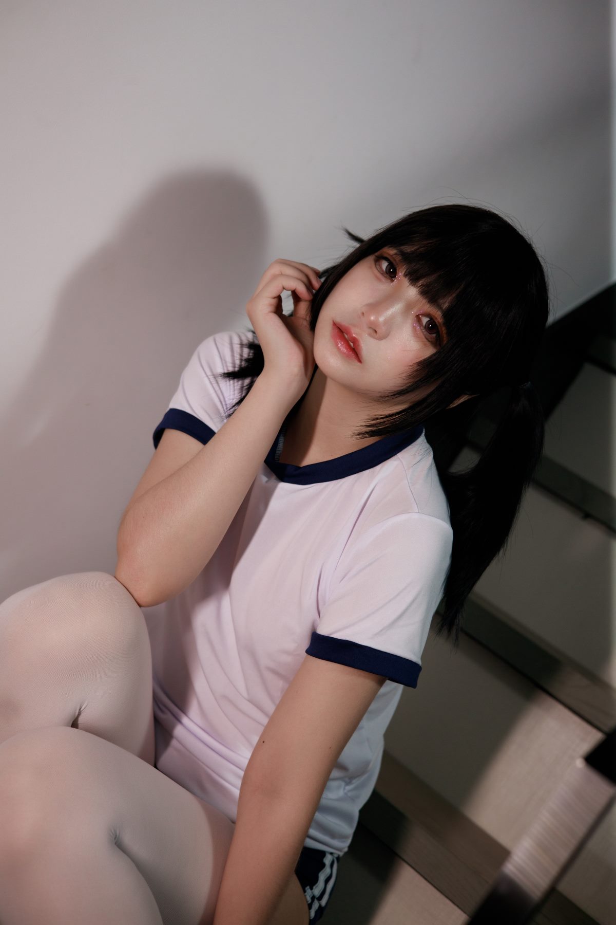 Coser@疯猫ss vol.083 白色情人节福袋 体操服