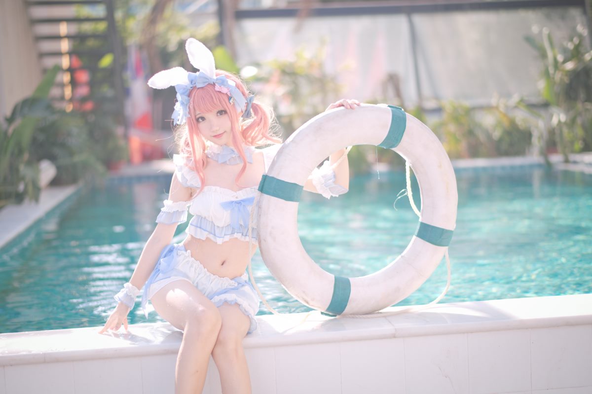 Coser@花柒Hana Vol.004 夏日甜芯泳装写真