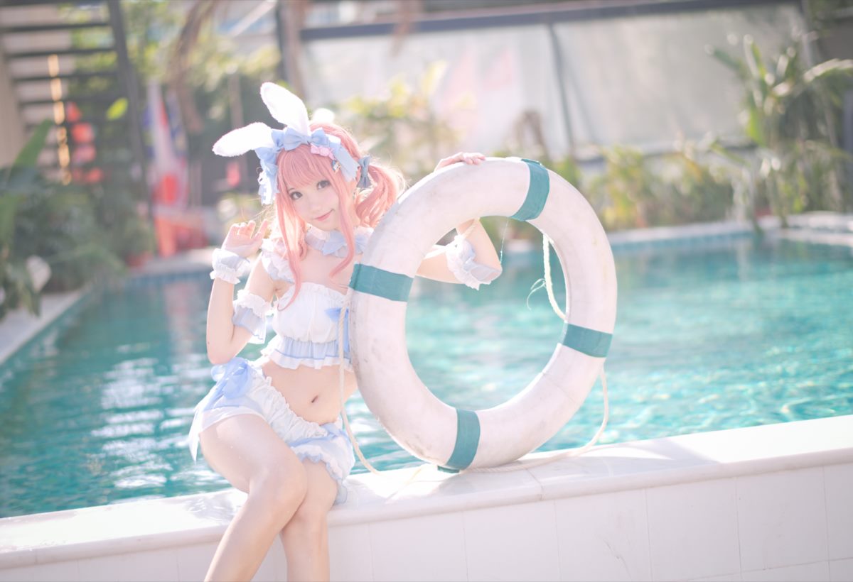 Coser@花柒Hana Vol.004 夏日甜芯泳装写真