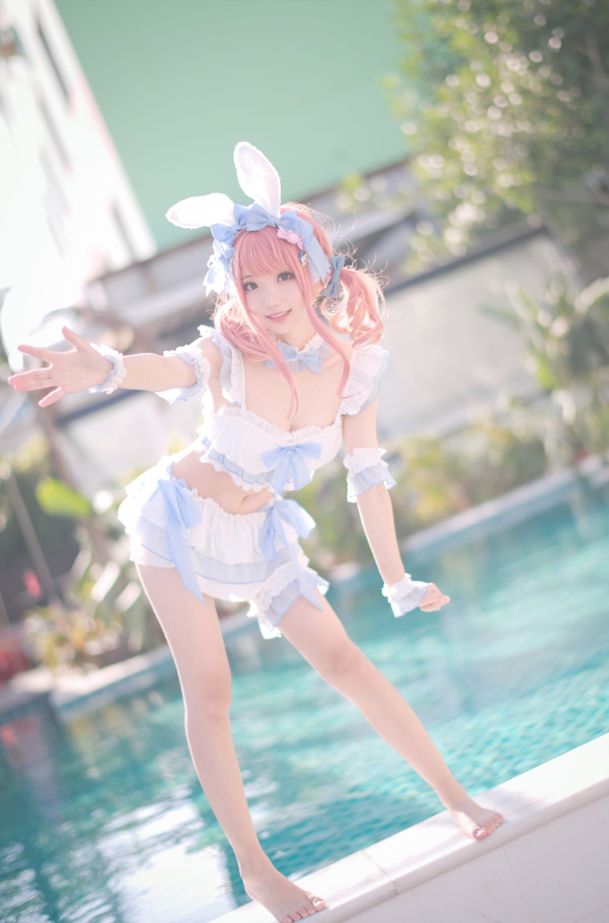 Coser@花柒Hana Vol.004 夏日甜芯泳装写真