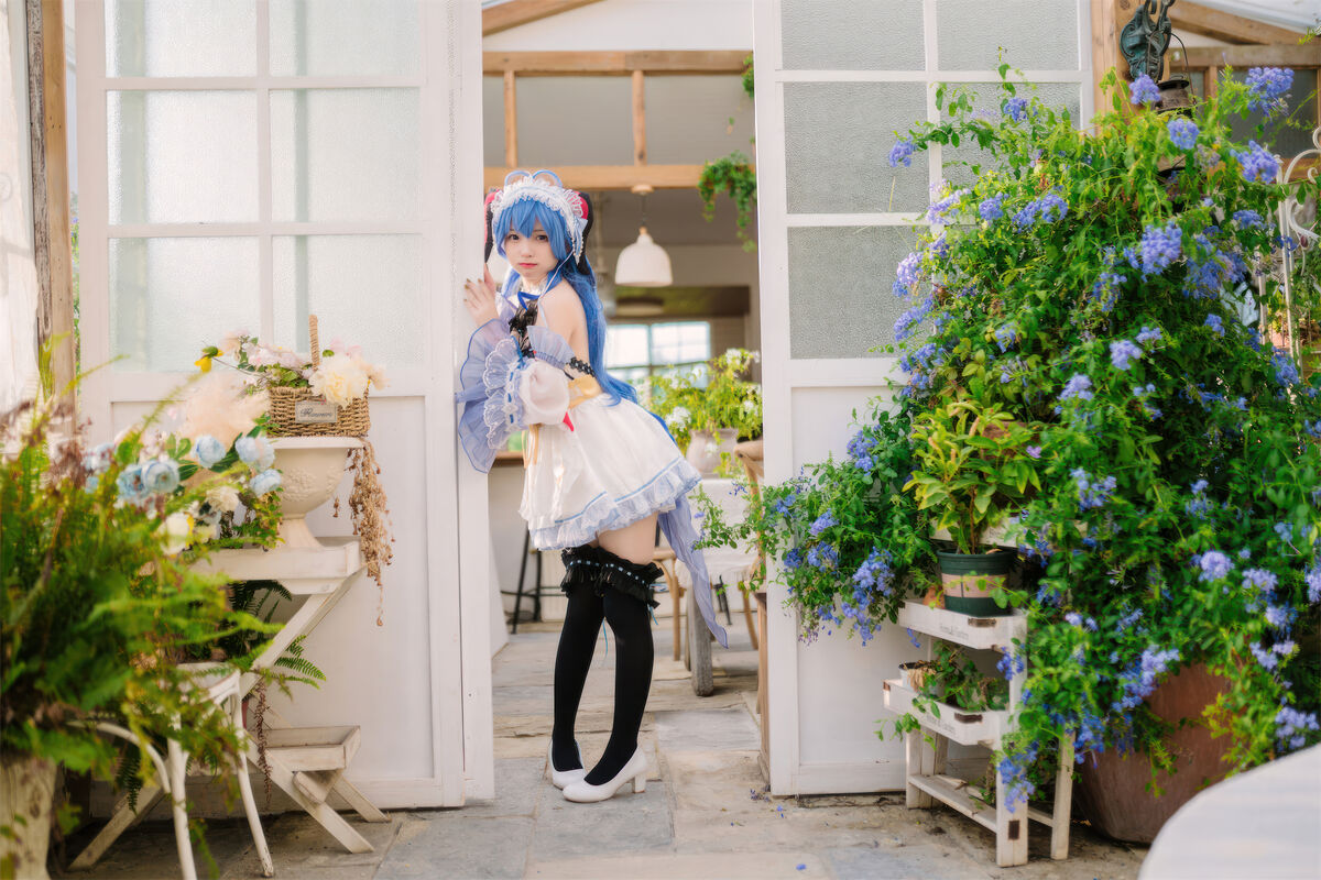 Coser@花铃 – 甘雨女仆