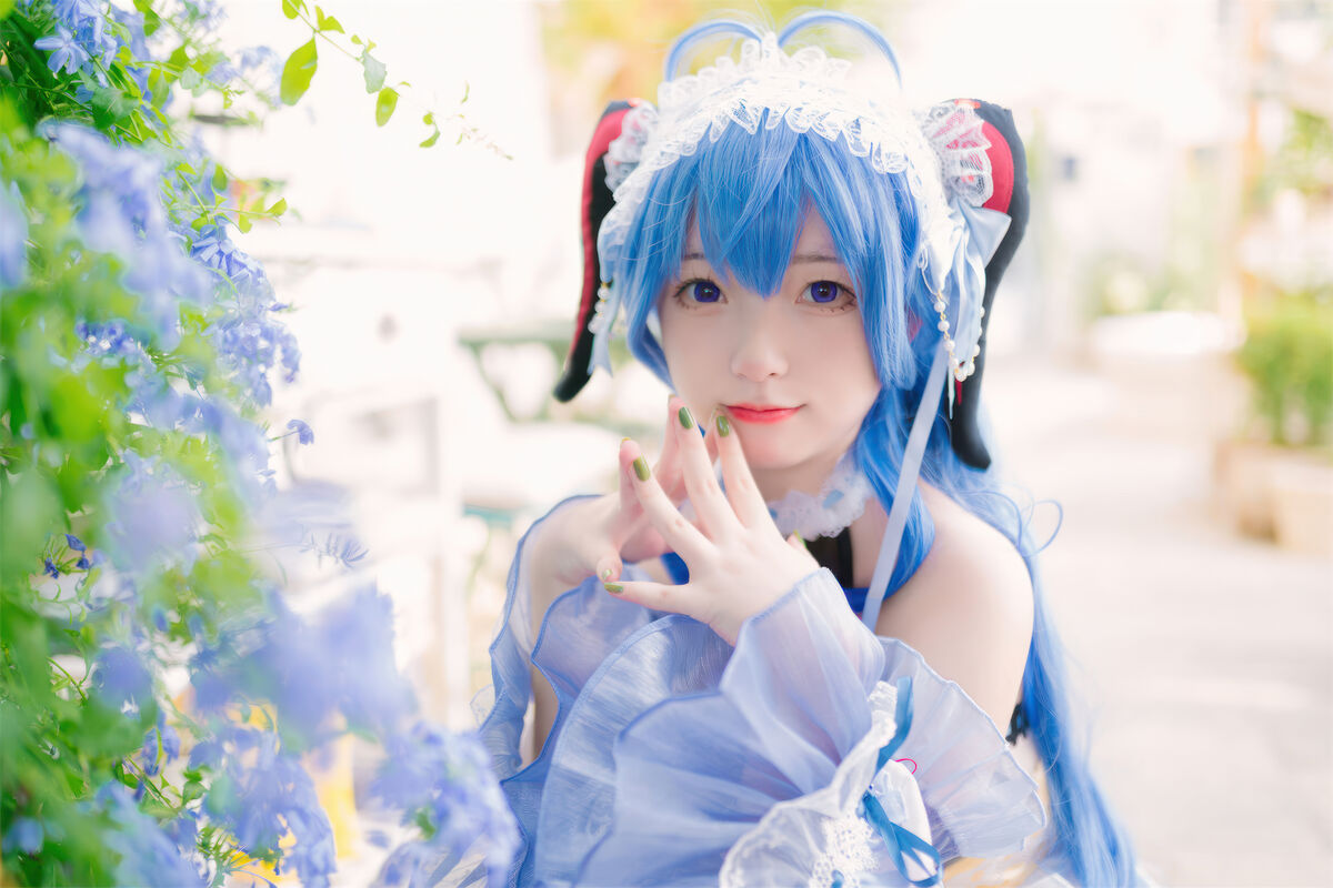 Coser@花铃 – 甘雨女仆