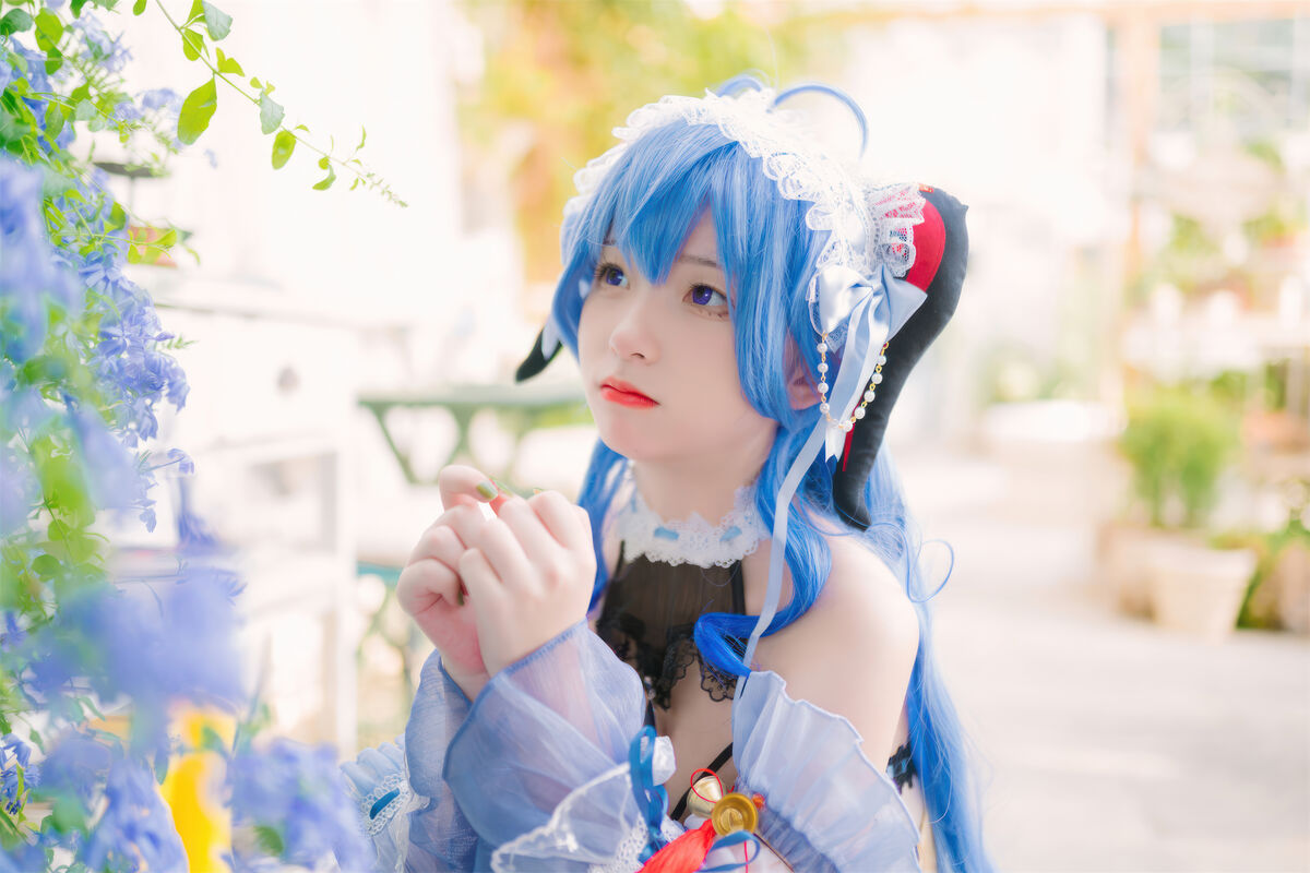 Coser@花铃 – 甘雨女仆