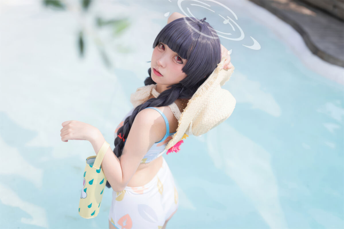 Coser@花铃 – 碧蓝档案 美游泳装