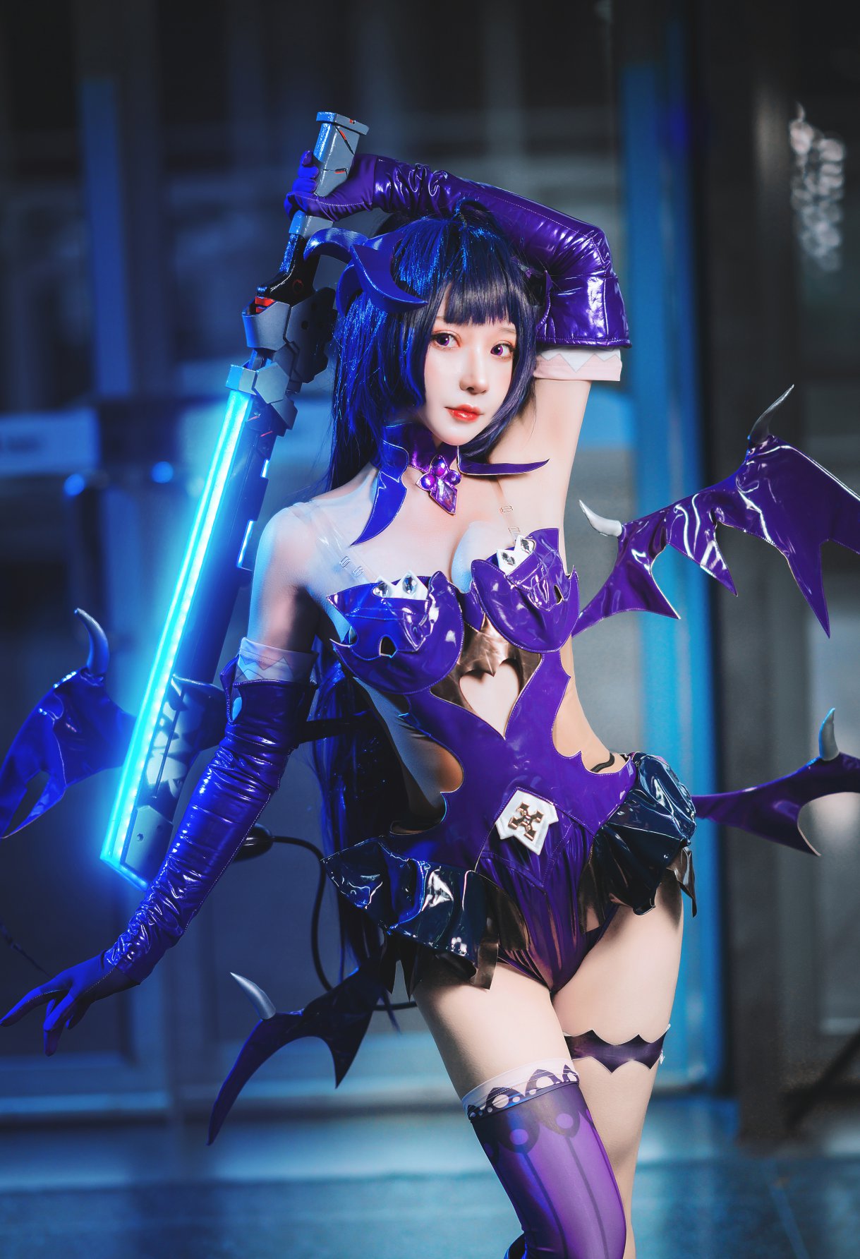 Coser@阿包也是兔娘 Vol.022 魅魔芽衣恶魔