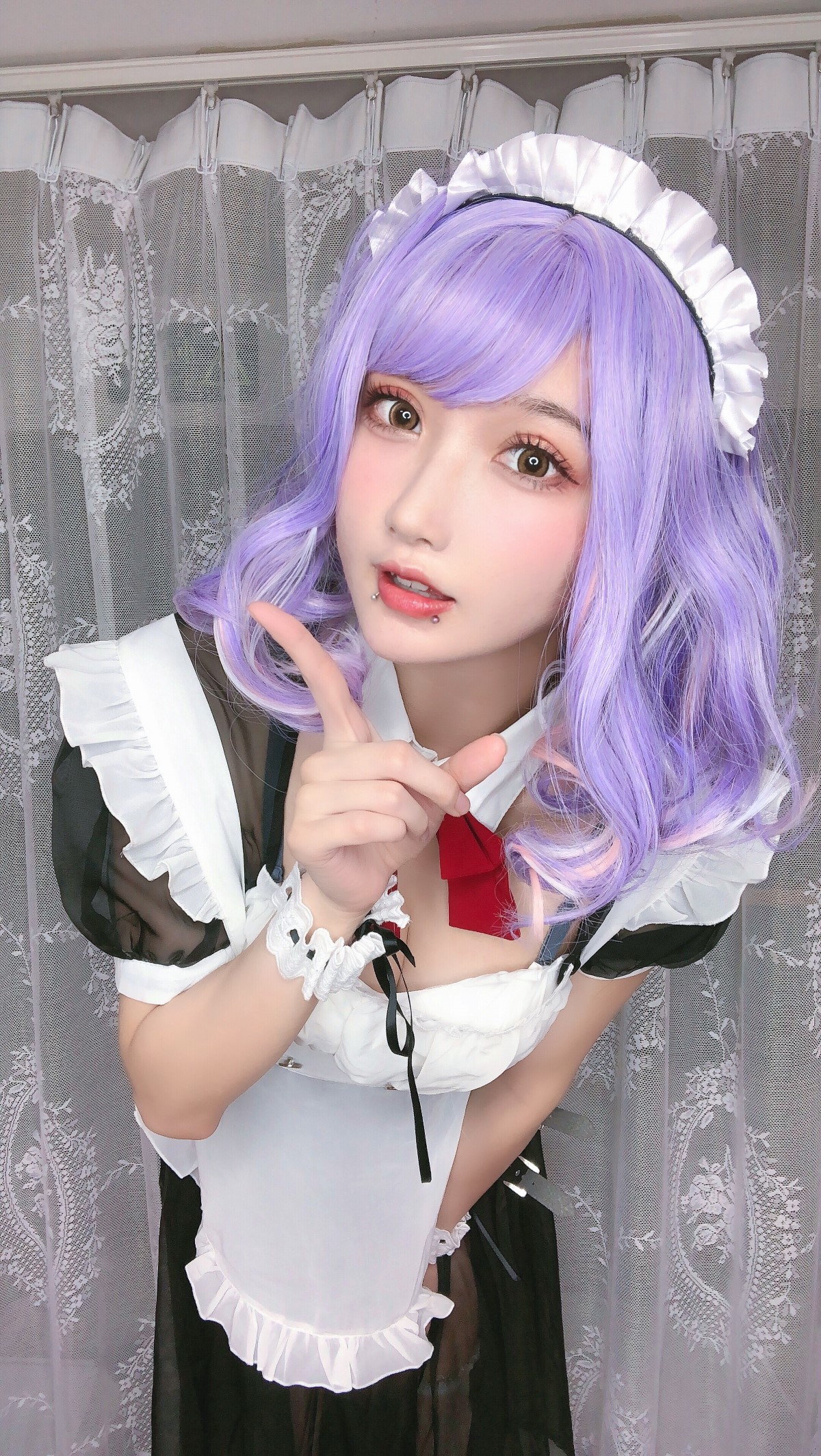 Coser@阿包也是兔娘 Vol.043 自拍女仆