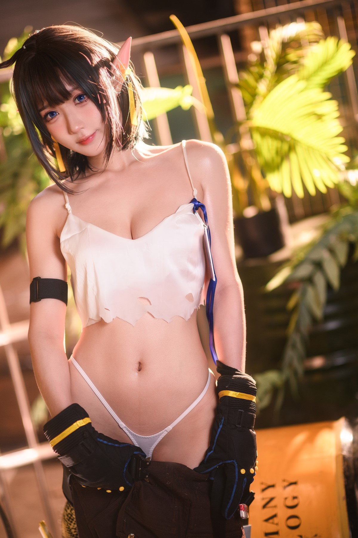 Coser@阿包也是兔娘 Vol.050 06月舰长 明日方舟 森蚺