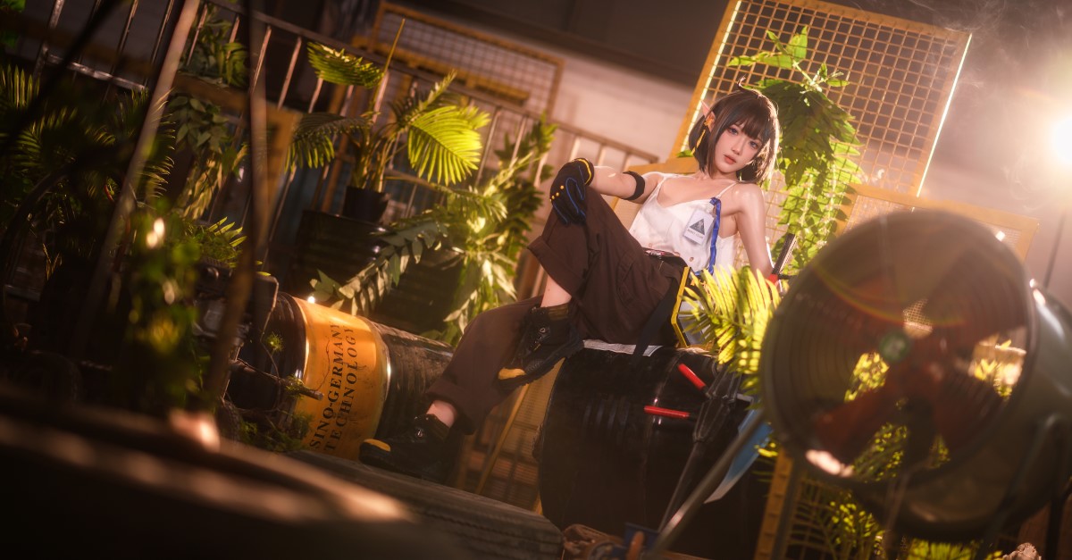 Coser@阿包也是兔娘 Vol.050 06月舰长 明日方舟 森蚺