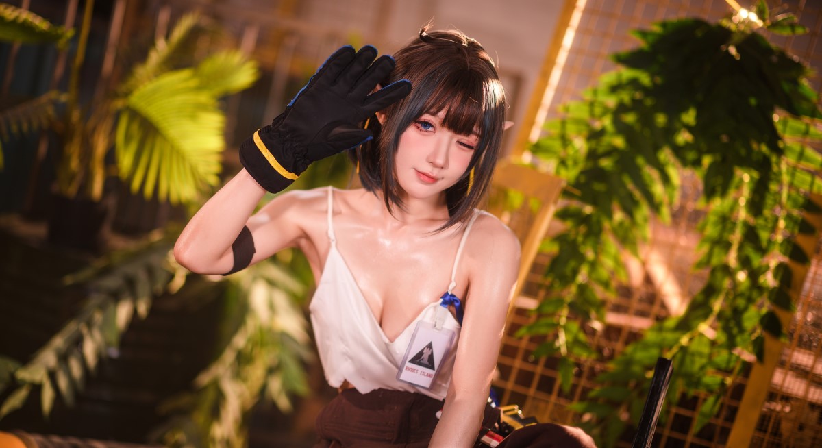 Coser@阿包也是兔娘 Vol.050 06月舰长 明日方舟 森蚺