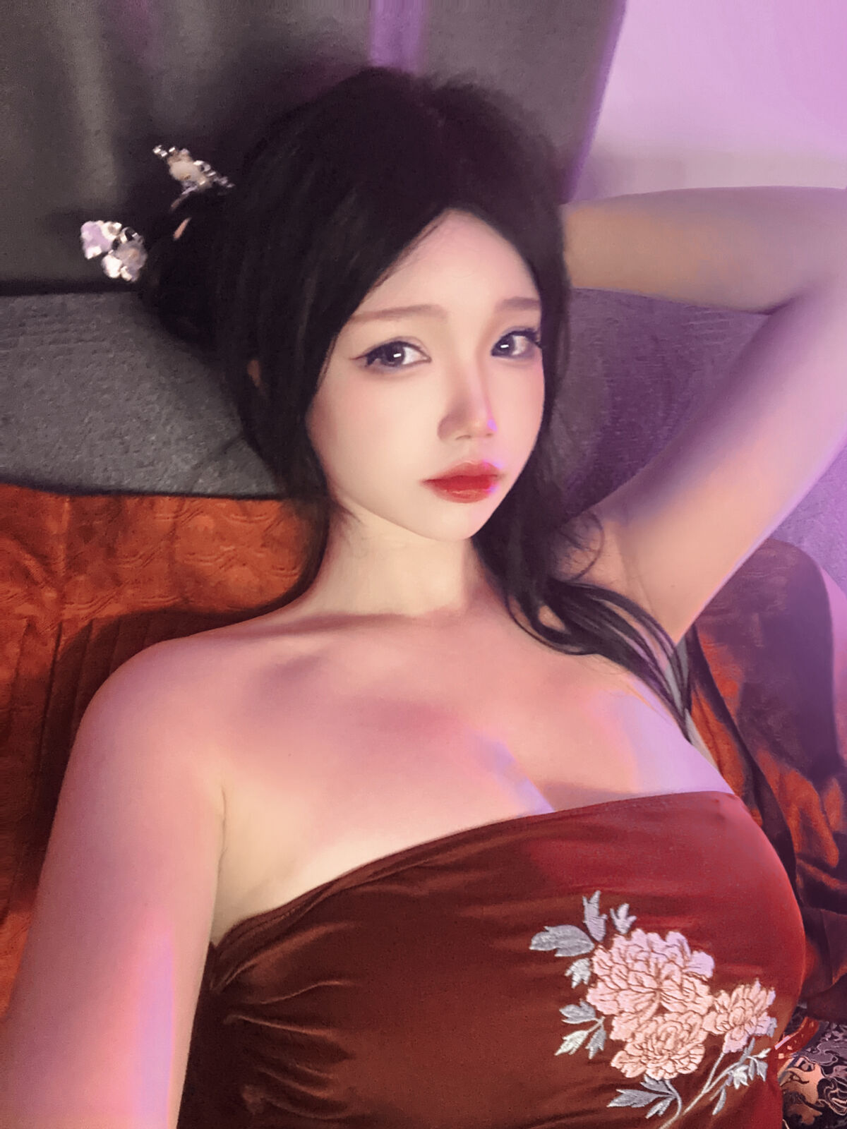 Coser@雪晴Astra – 浴巾束腰肚兜 Part2