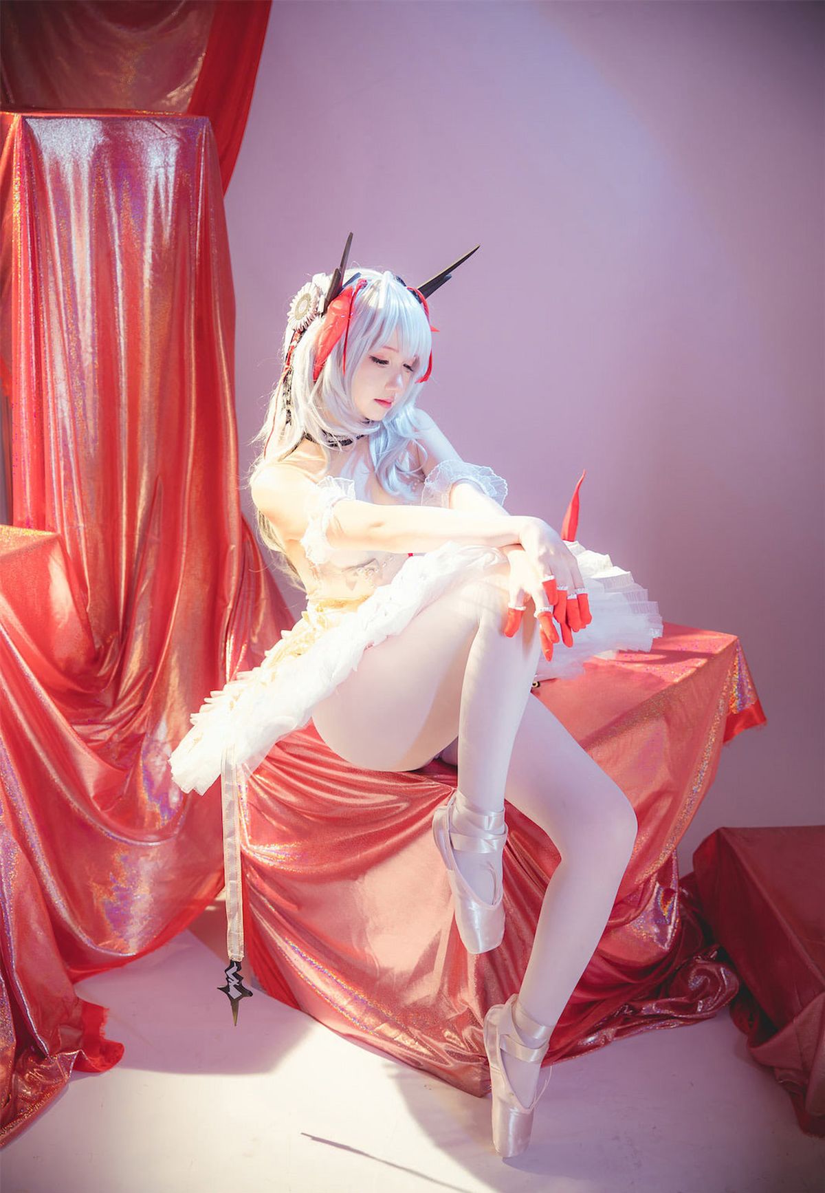 Coser@雪晴Astra 雪晴嘟嘟 Vol.044 明日方舟W芭蕾