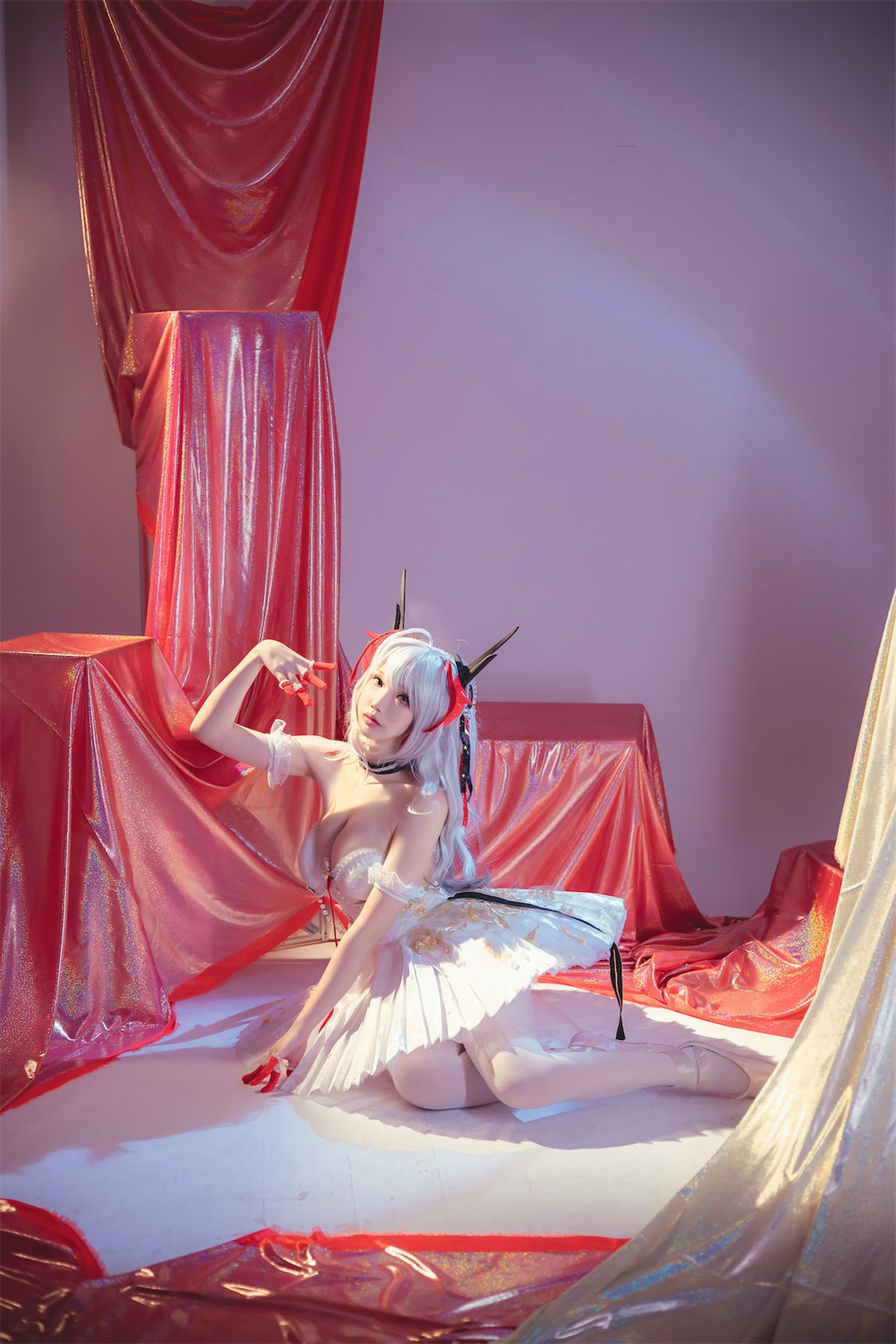 Coser@雪晴Astra 雪晴嘟嘟 Vol.044 明日方舟W芭蕾