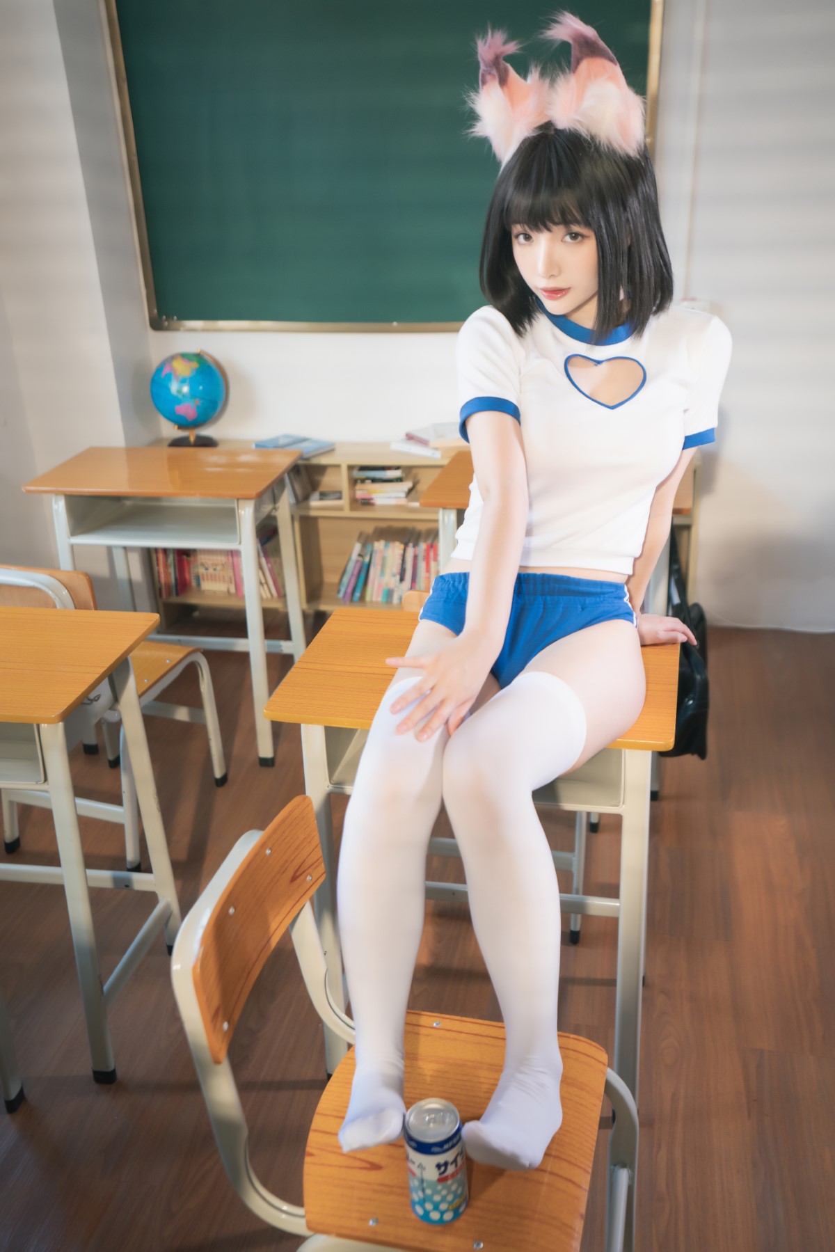 Coser@雯妹不讲道理 Vol.049 运动服猫咪