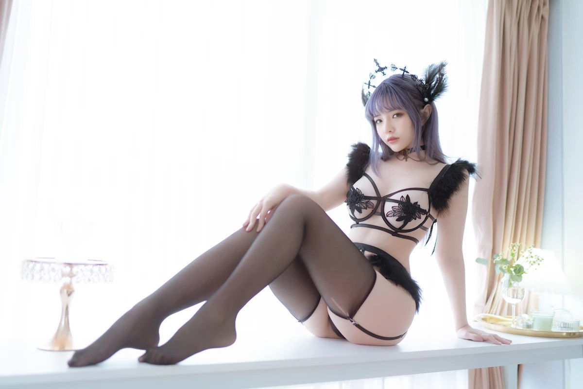 Coser@雯妹不讲道理 Vol.059 黑色天使