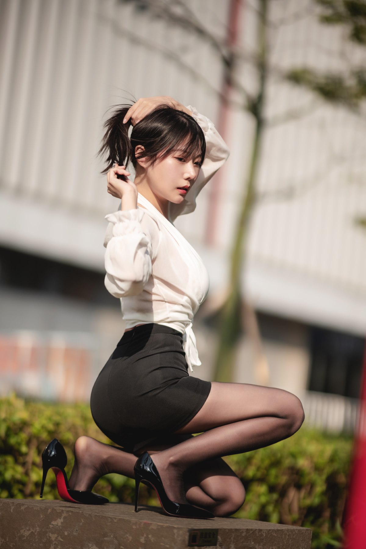 Coser@香草喵露露 No.051 办公室OL3.0