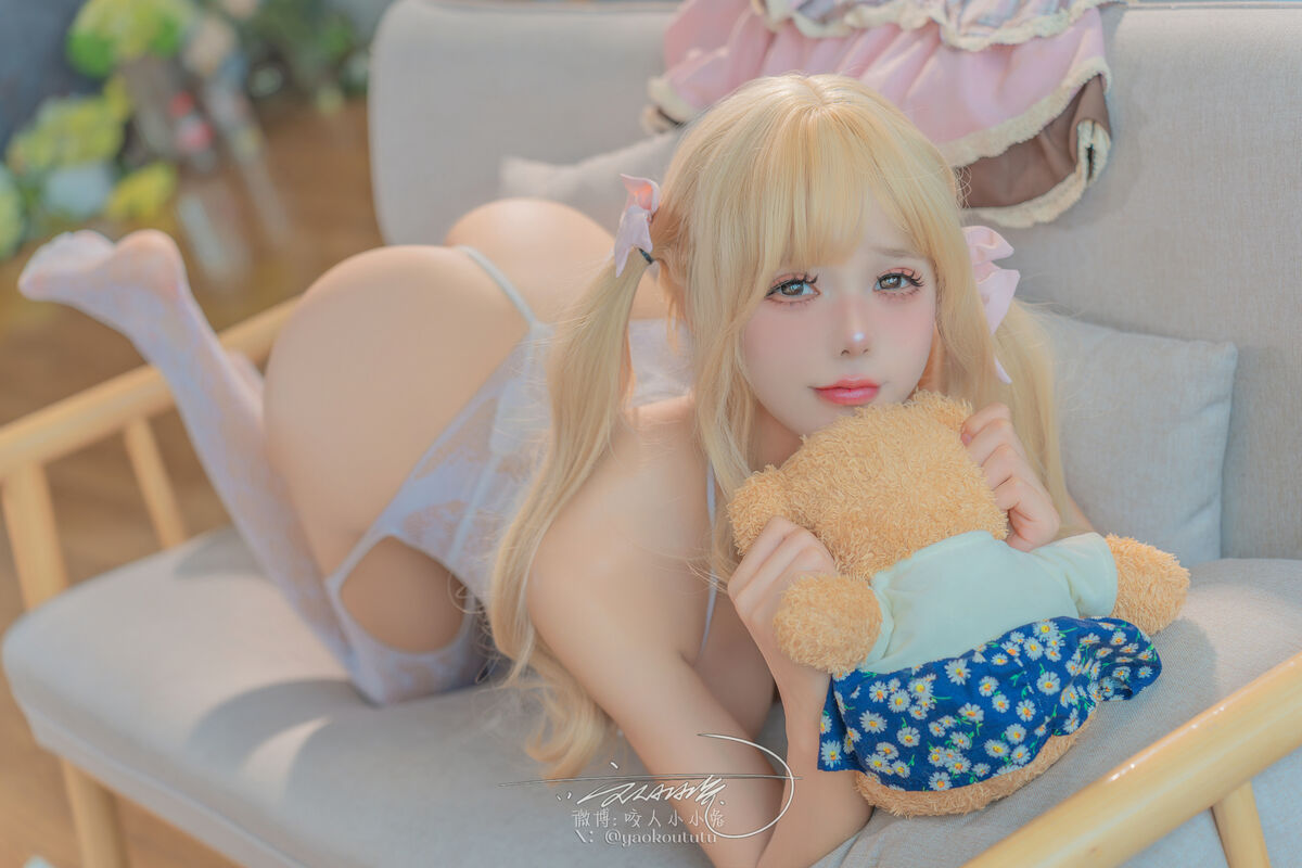 Coser@黏黏团子兔 – 居家甜妹 超级敏感