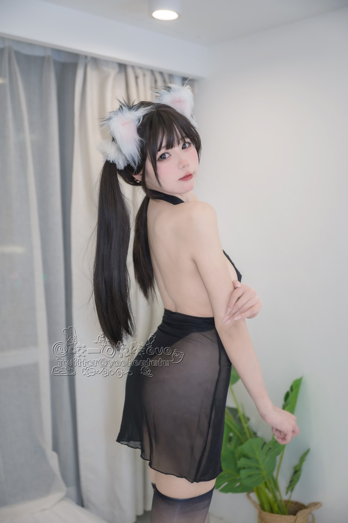 Coser@黏黏团子兔 黑白配