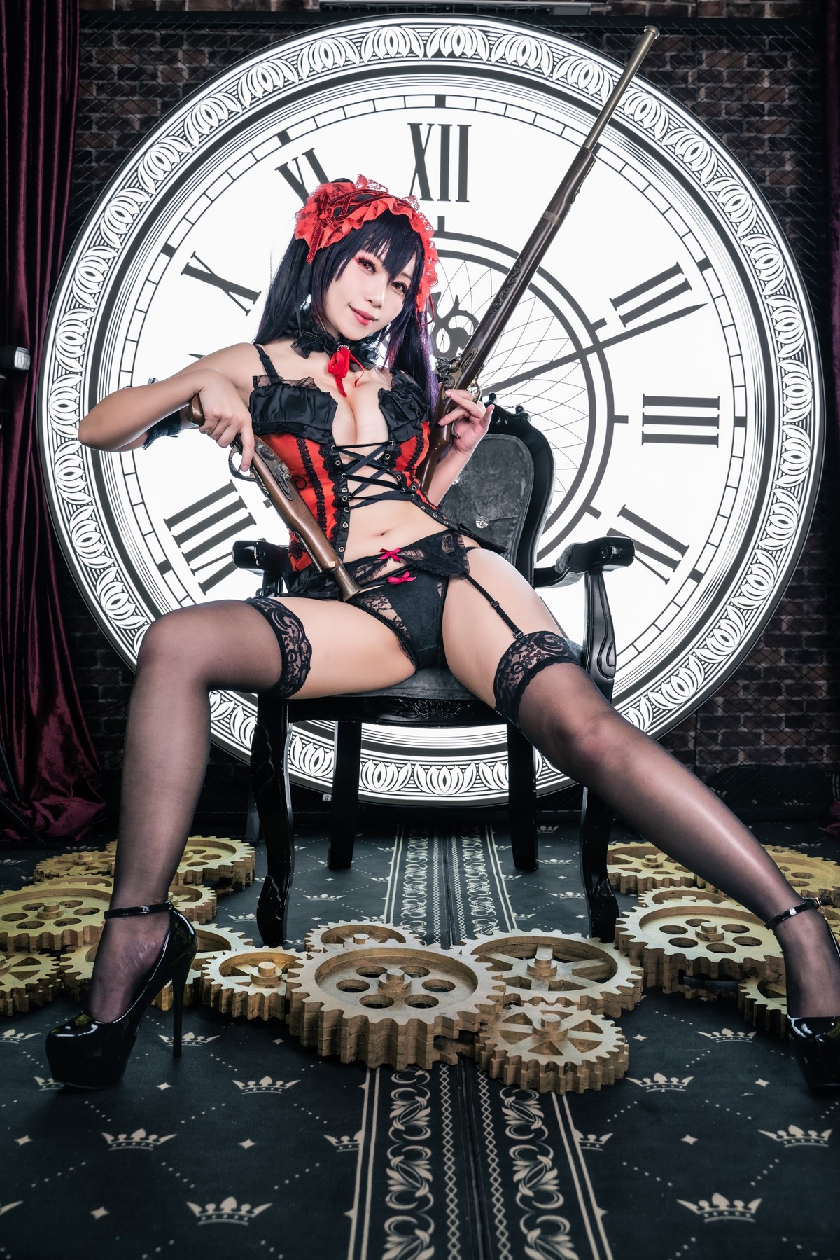 Cosplay 小琪Aki 时崎狂三 Kurumi Tokisaki
