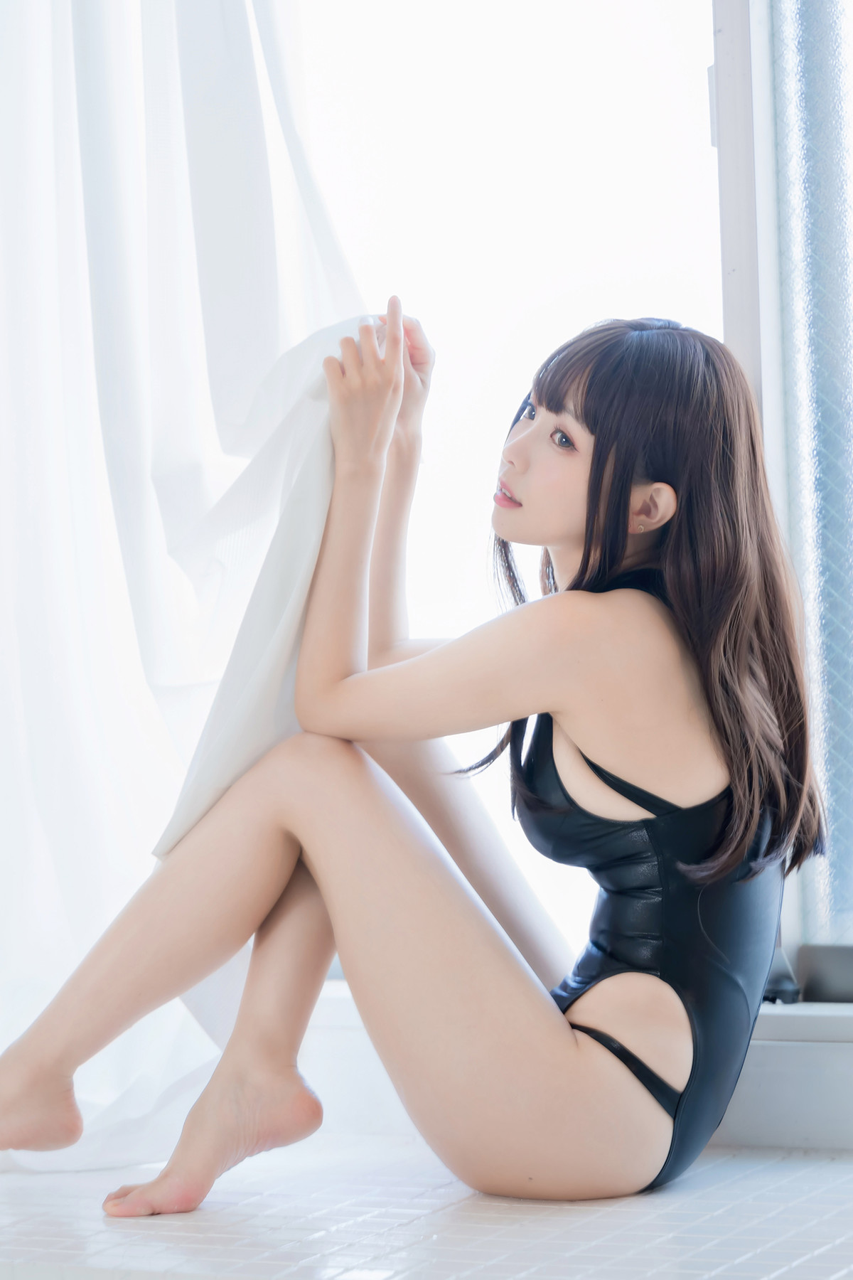 Cosplay ElyEE子 Racing Swimsuit 競泳水手服 Set.02