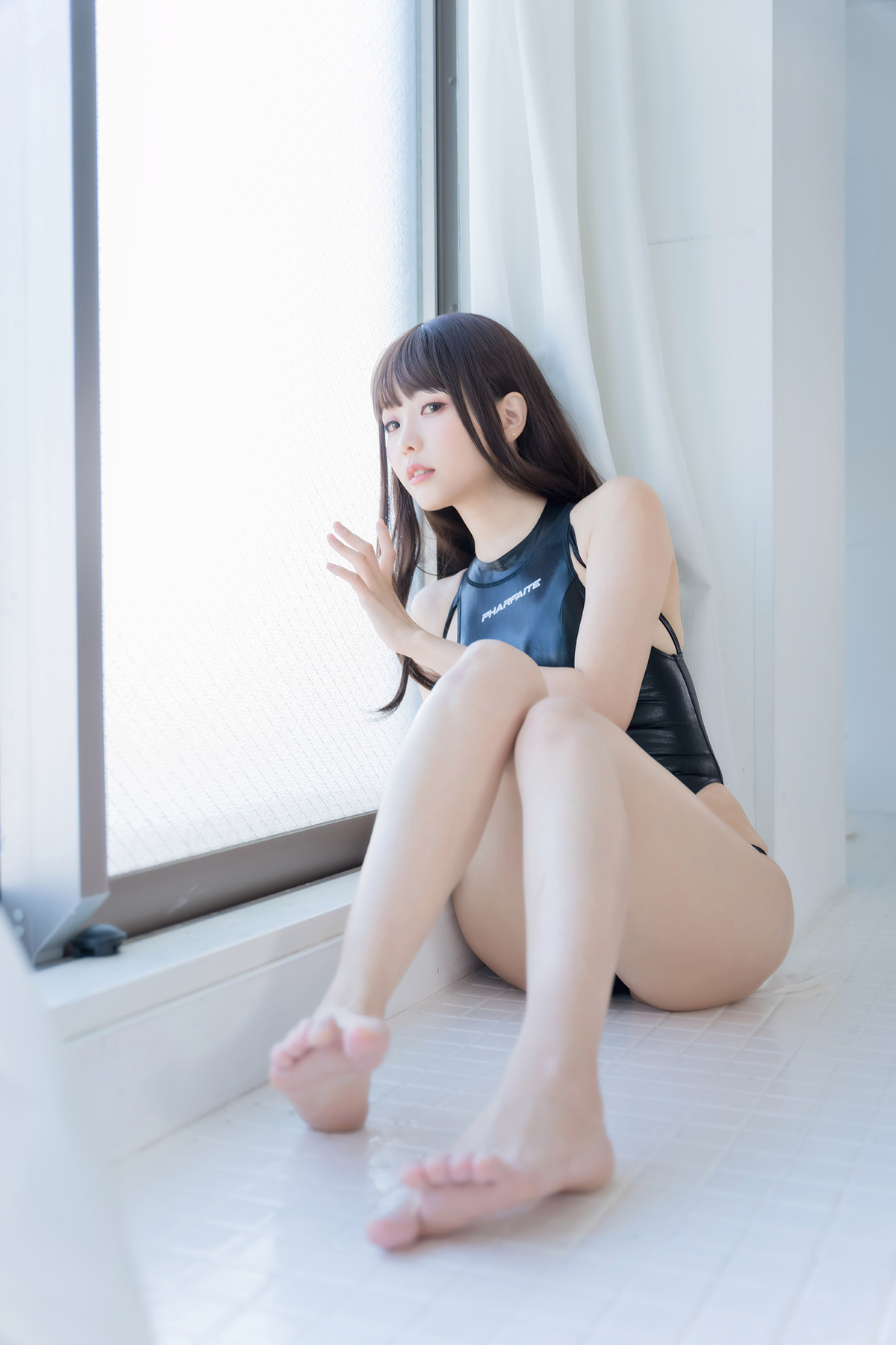 Cosplay ElyEE子 Racing Swimsuit 競泳水手服 Set.02