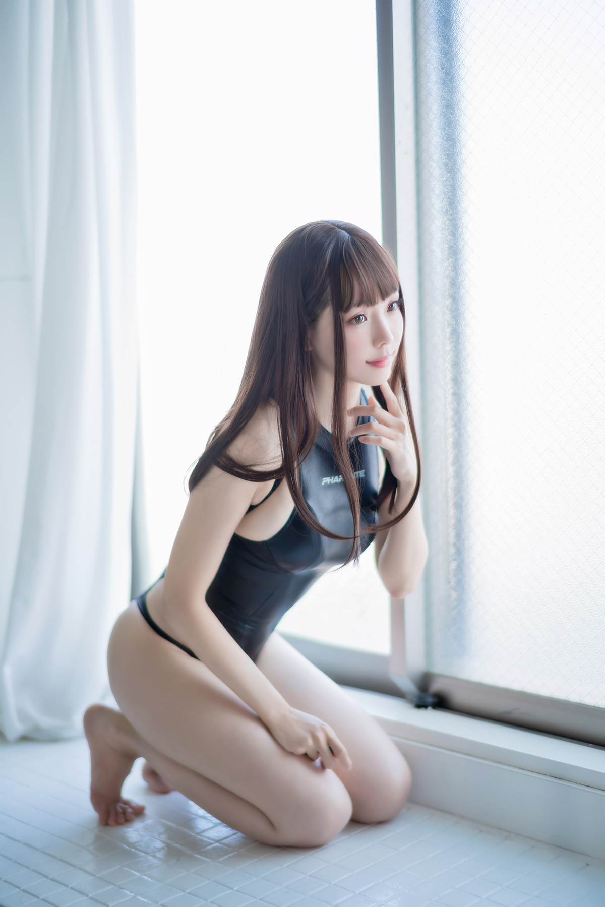 Cosplay ElyEE子 Racing Swimsuit 競泳水手服 Set.02