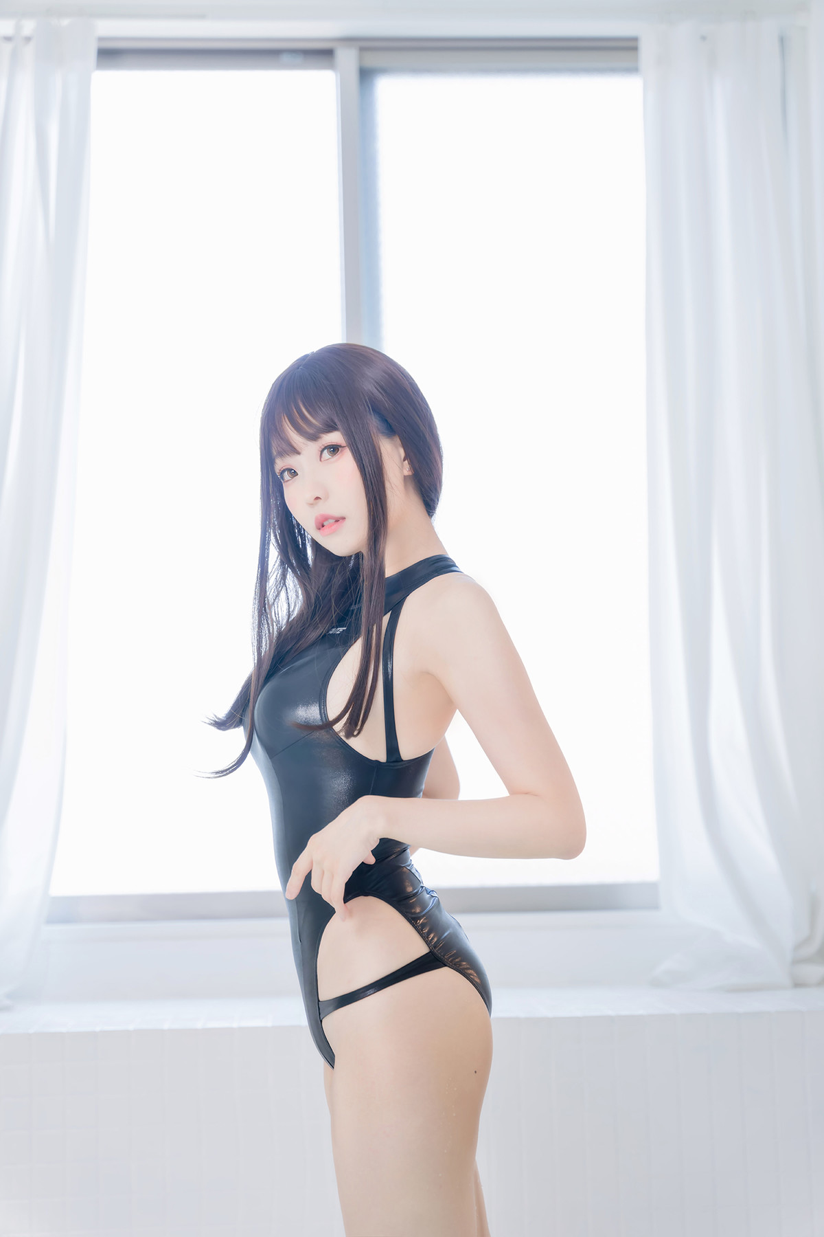 Cosplay ElyEE子 Racing Swimsuit 競泳水手服 Set.02