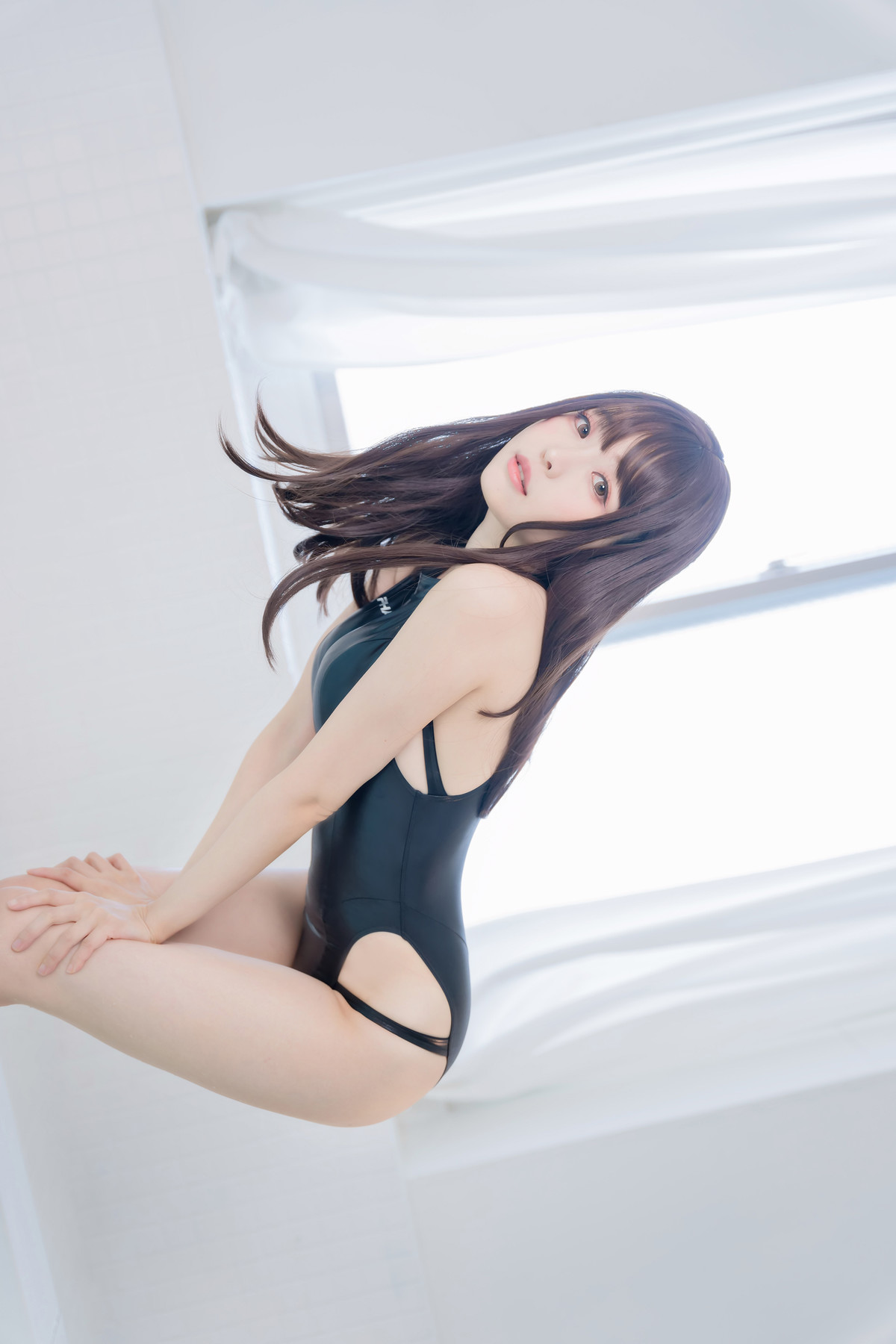 Cosplay ElyEE子 Racing Swimsuit 競泳水手服 Set.02