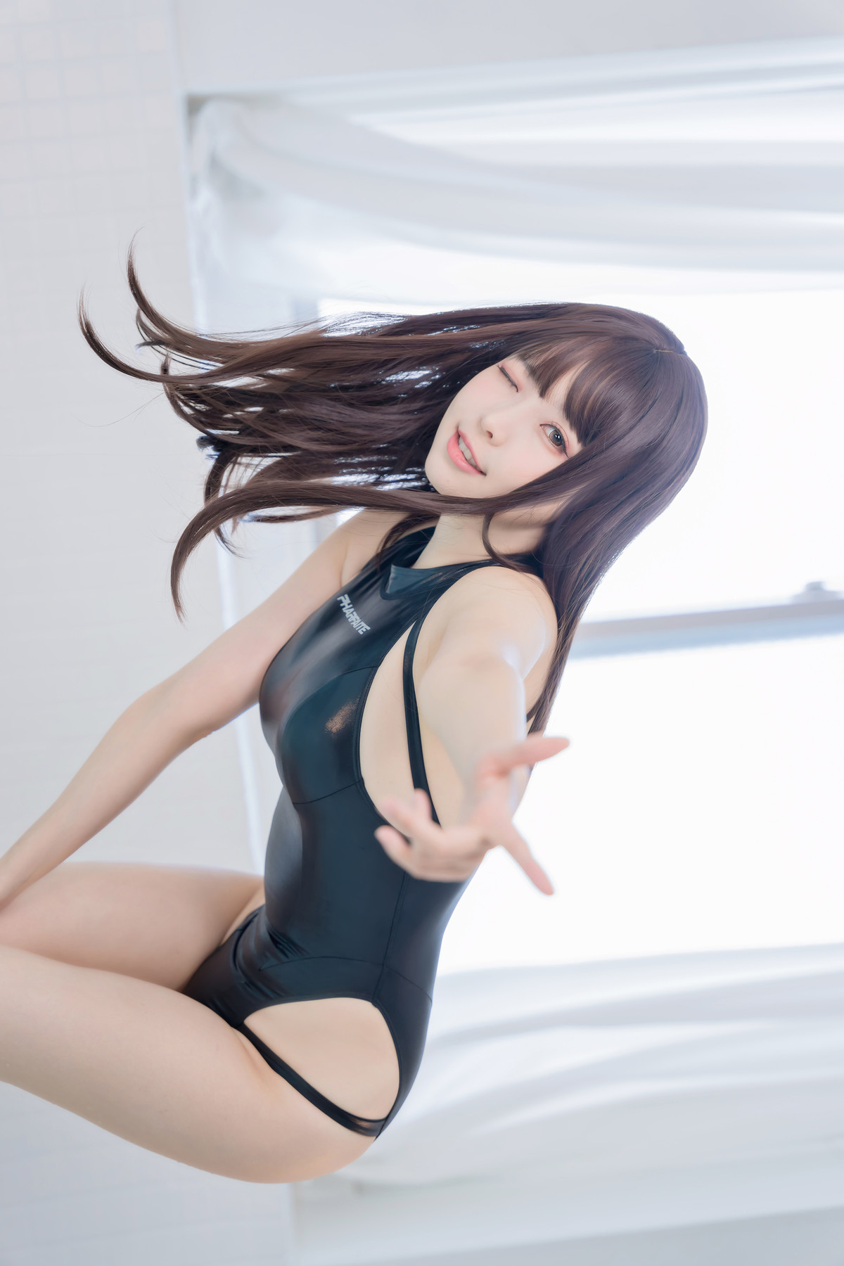 Cosplay ElyEE子 Racing Swimsuit 競泳水手服 Set.02