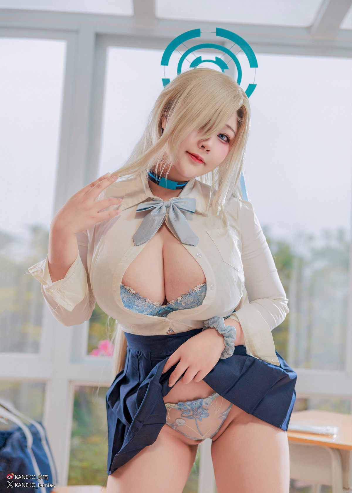 Cosplay KANEKO咔喵 B本明日奈 Set.01