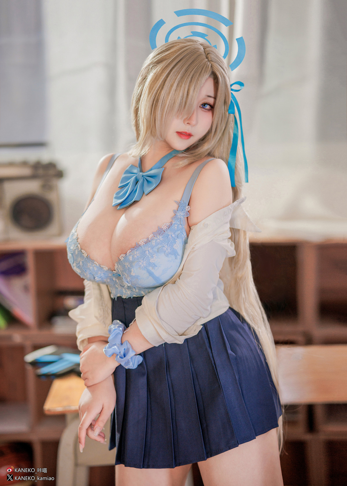 Cosplay KANEKO咔喵 B本明日奈 Set.01