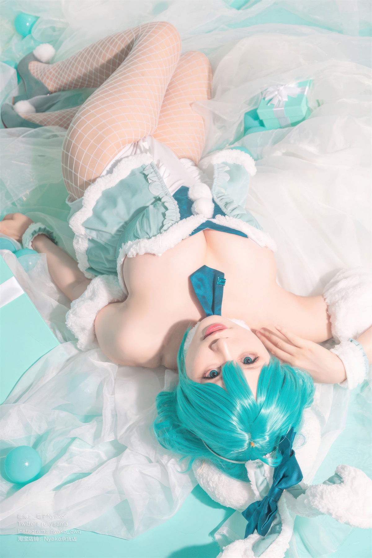 Cosplay Nyako喵子 初音白兔