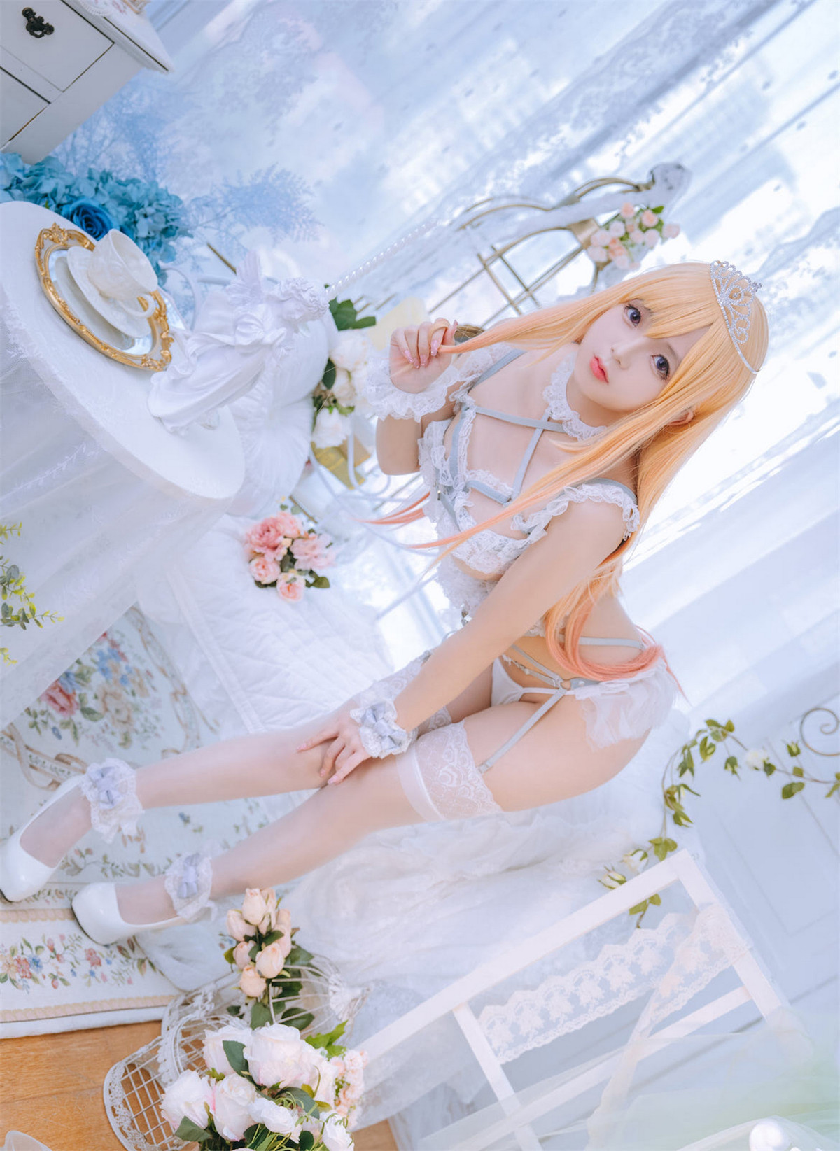 Cosplay Rinaijiao日奈娇 喜多川海梦 花嫁