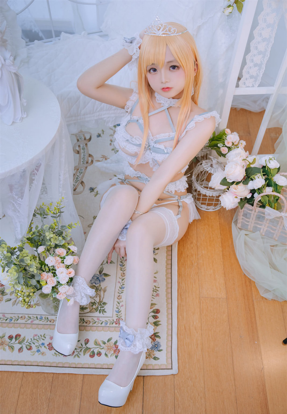 Cosplay Rinaijiao日奈娇 喜多川海梦 花嫁