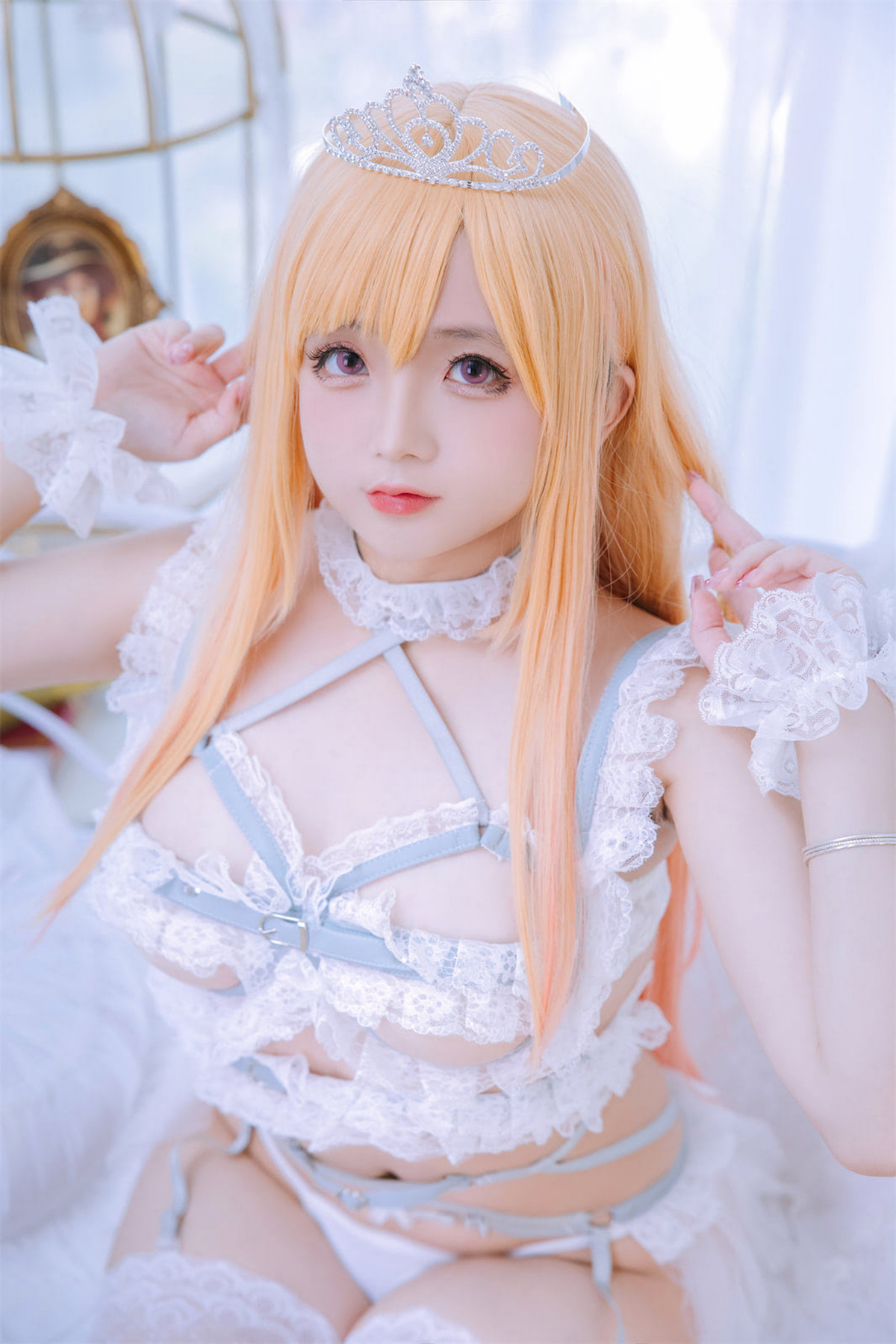 Cosplay Rinaijiao日奈娇 喜多川海梦 花嫁