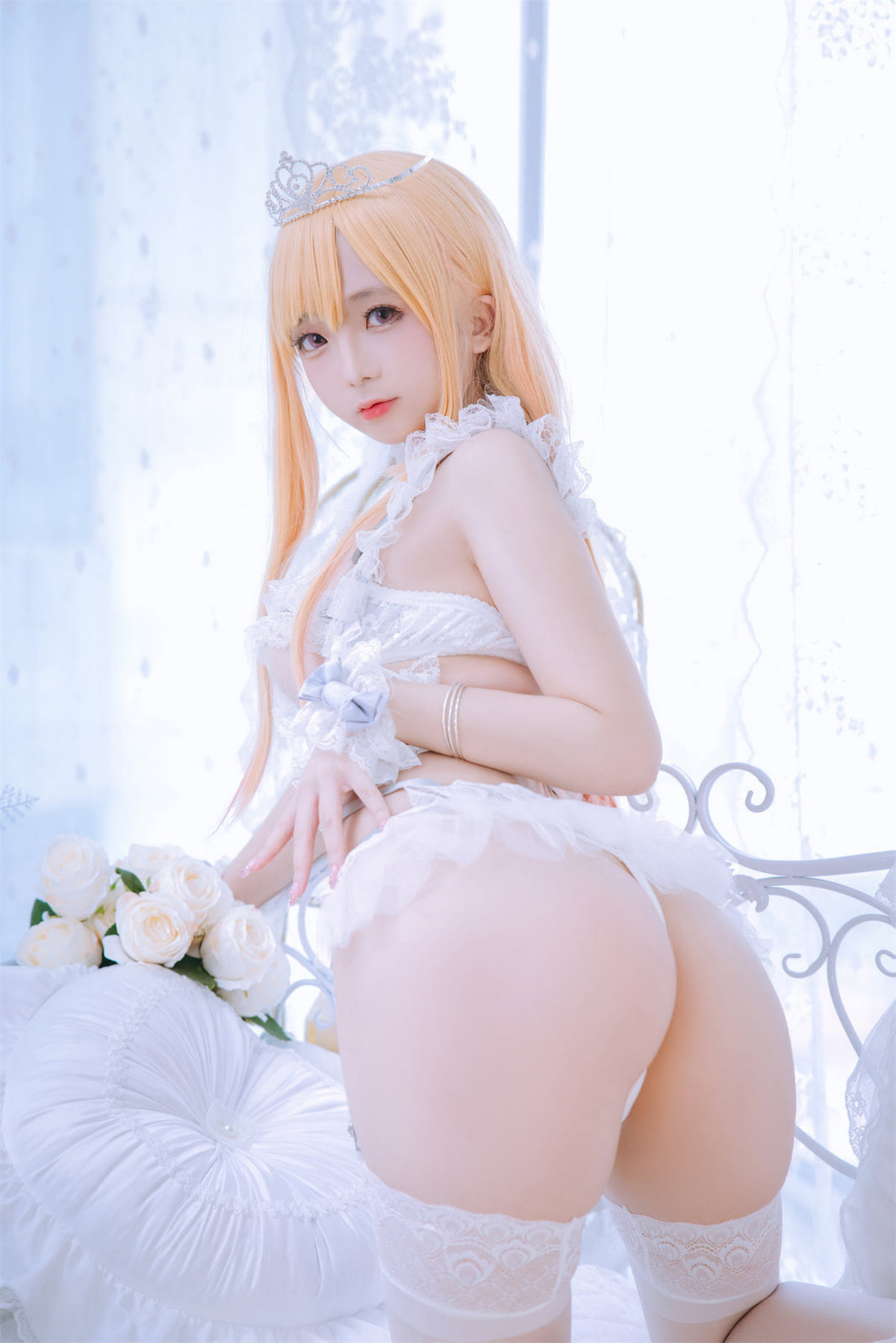 Cosplay Rinaijiao日奈娇 喜多川海梦 花嫁