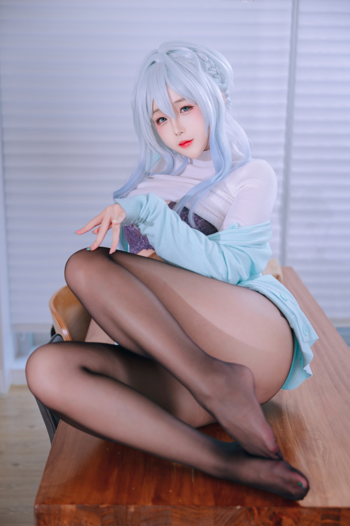 Cosplay Rinaijiao日奈娇 未亡人雪女 Set.02