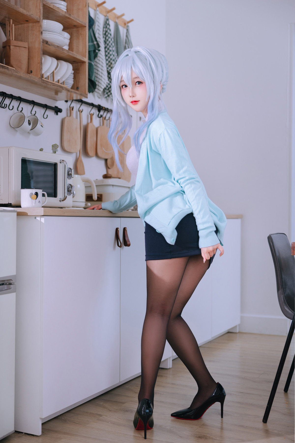 Cosplay Rinaijiao日奈娇 未亡人雪女 Set.03