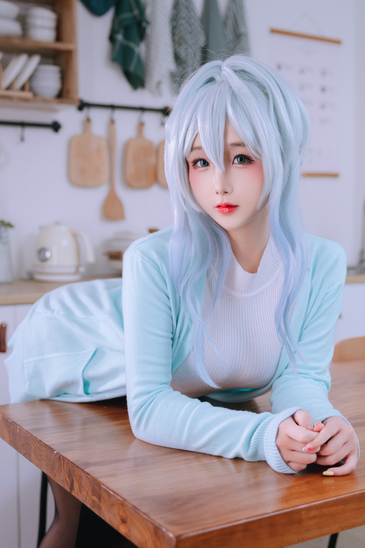 Cosplay Rinaijiao日奈娇 未亡人雪女 Set.03