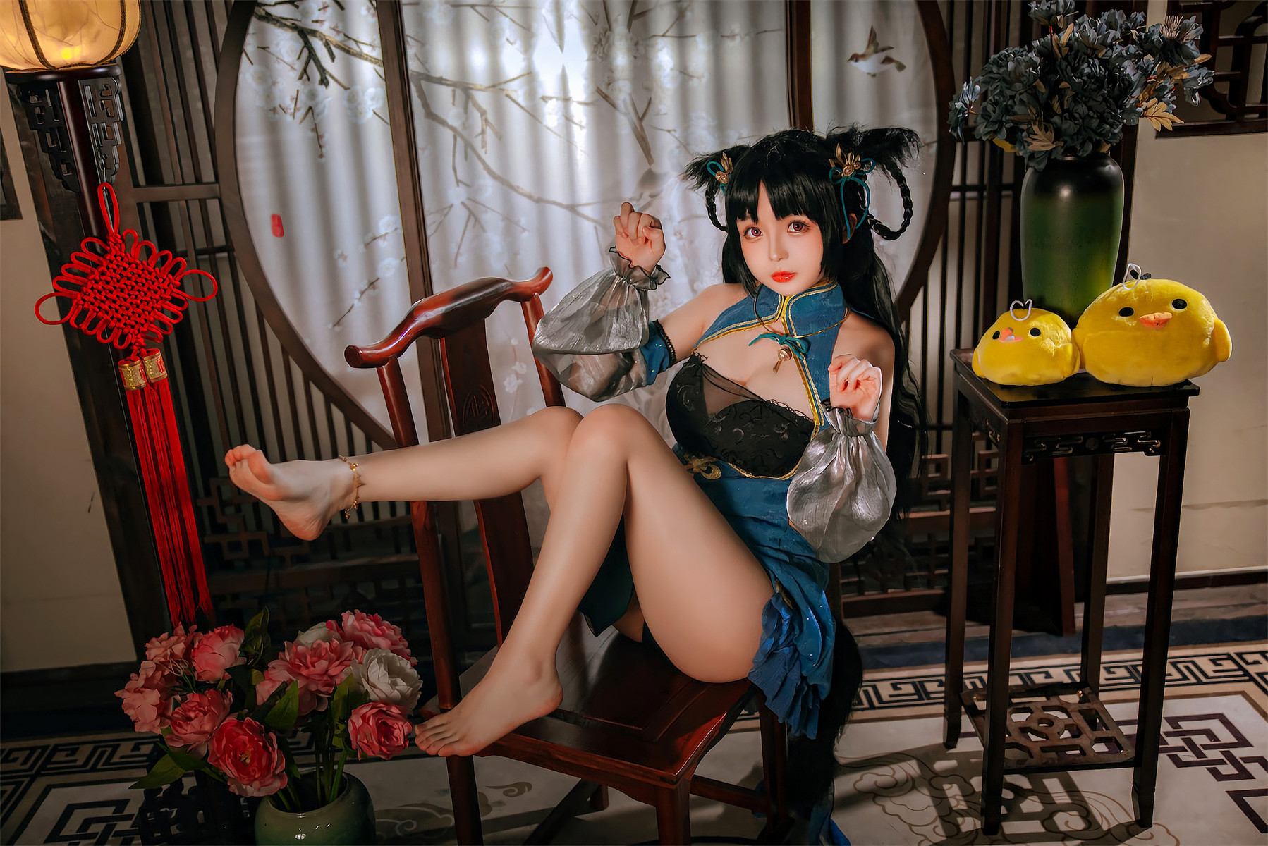 Cosplay Rinaijiao日奈娇 碧蓝航线 大潮旗袍