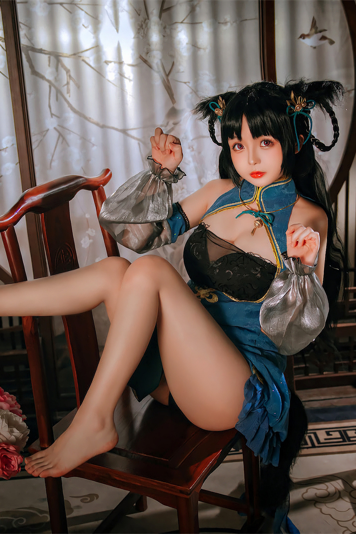 Cosplay Rinaijiao日奈娇 碧蓝航线 大潮旗袍