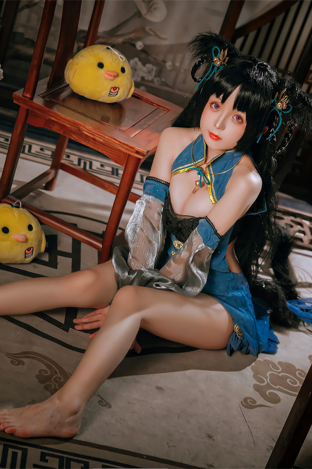 Cosplay Rinaijiao日奈娇 碧蓝航线 大潮旗袍